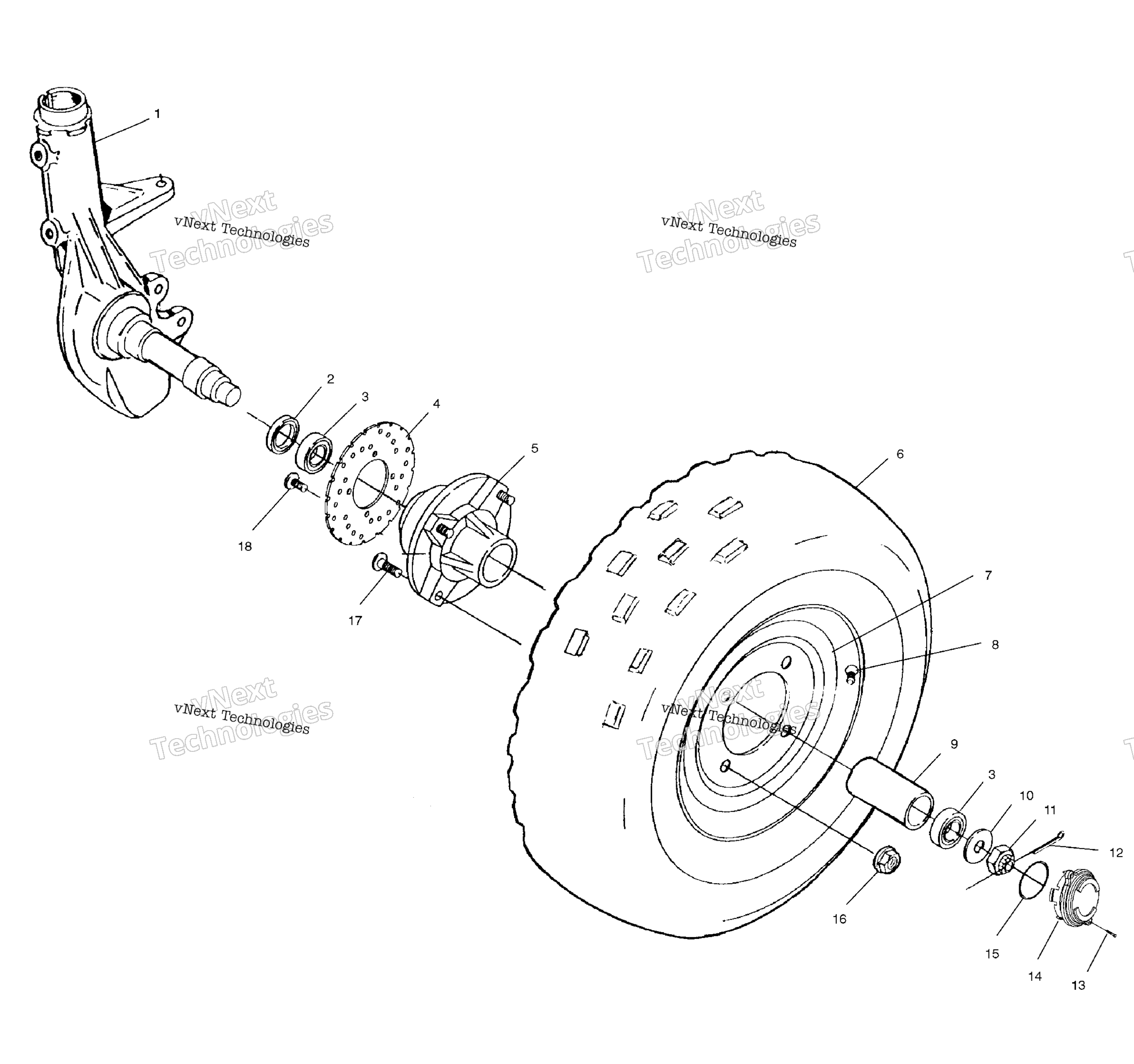 Передняя часть Wheel A02ba50aa/Ab