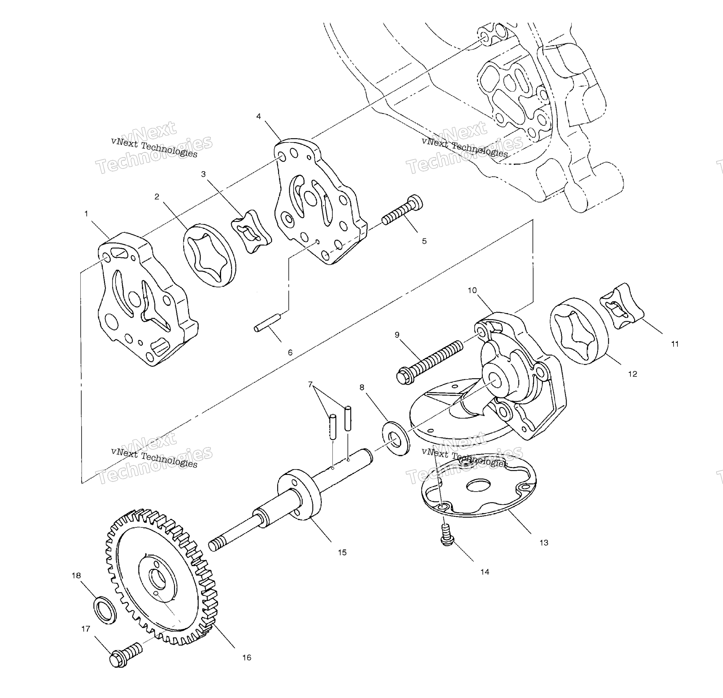масляный Pump A02ba50aa/Ab