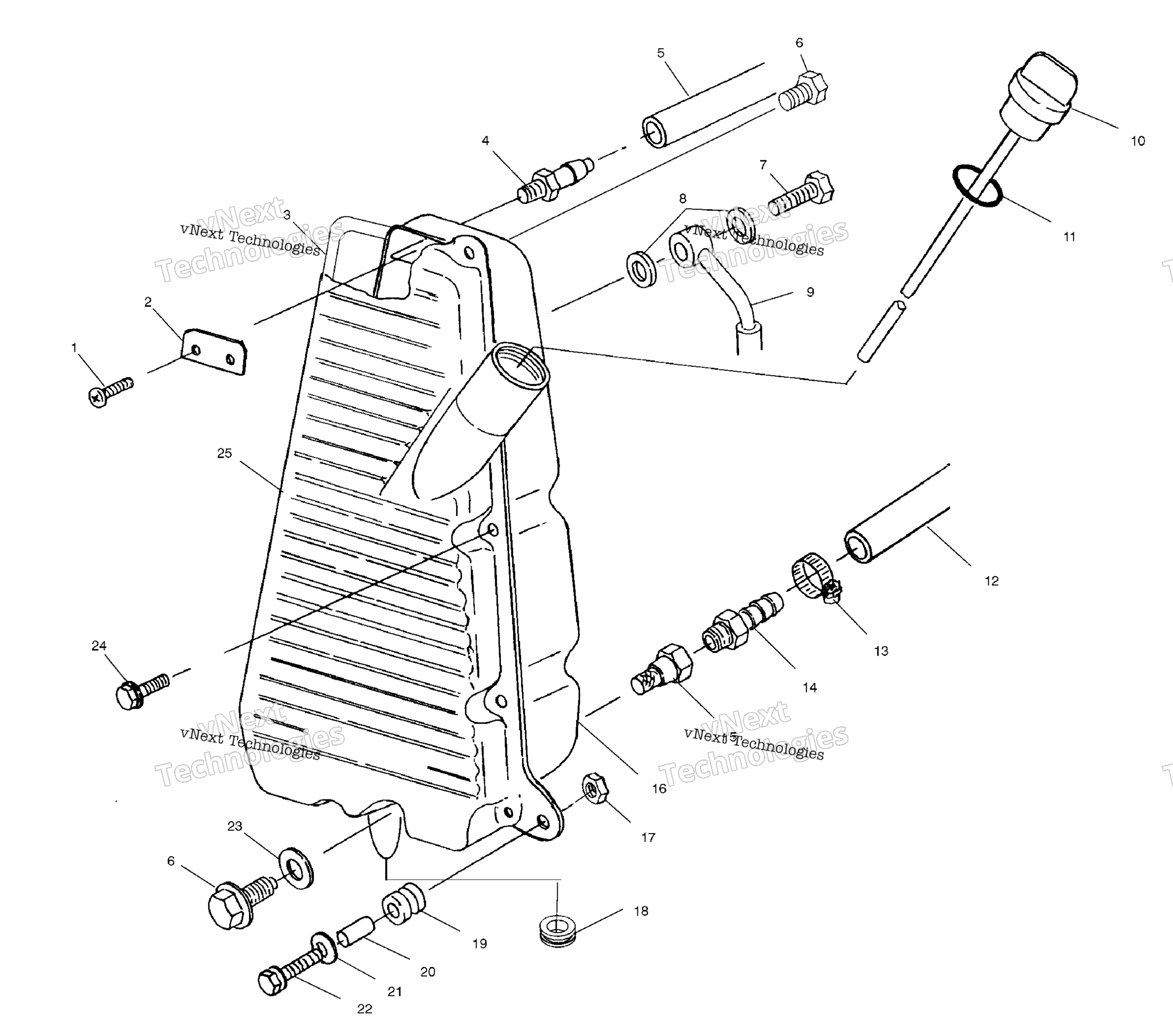 масляный Tank A02ba50aa/Ab