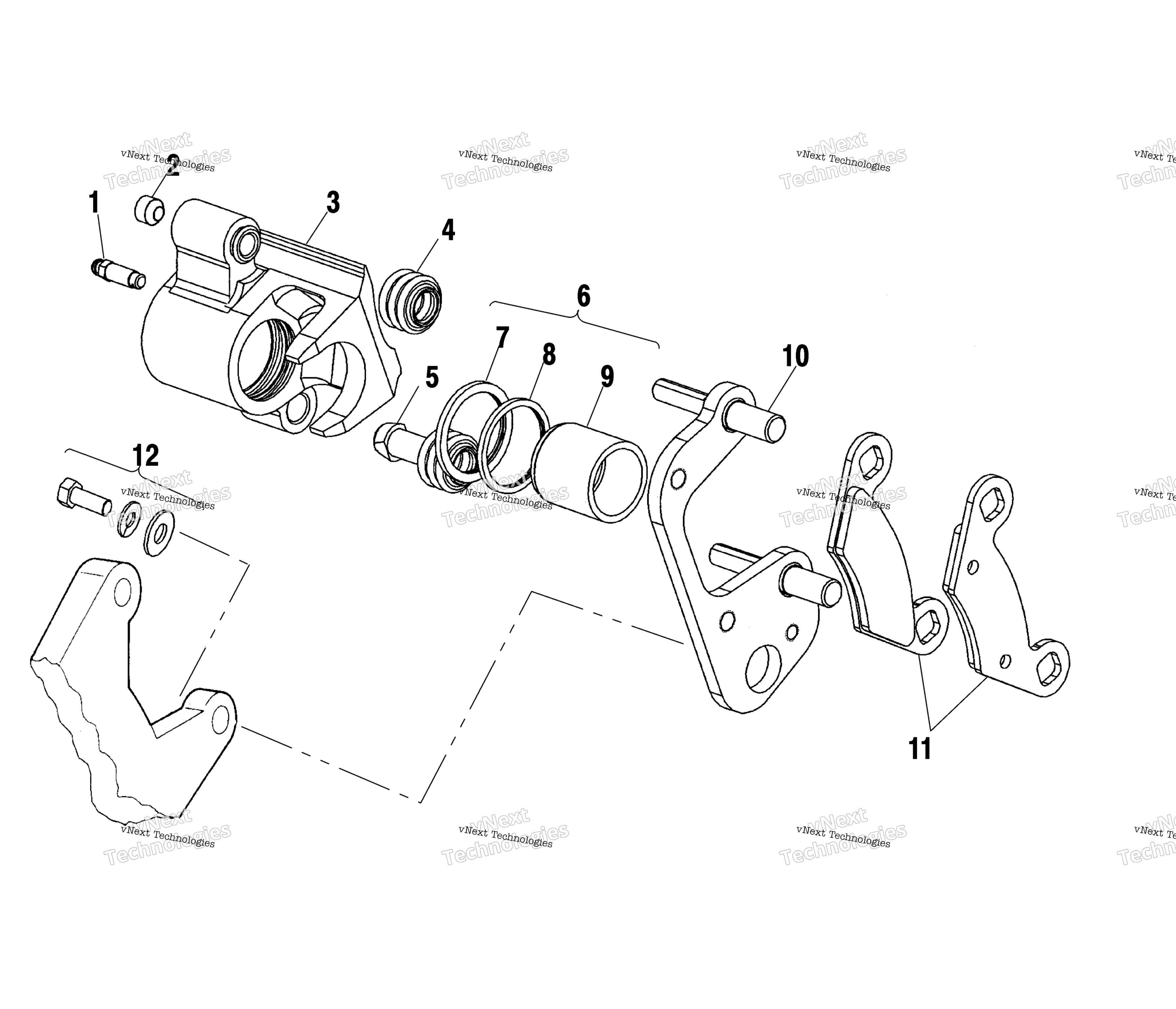 Передняя часть Brake A02bg50aa/Ac