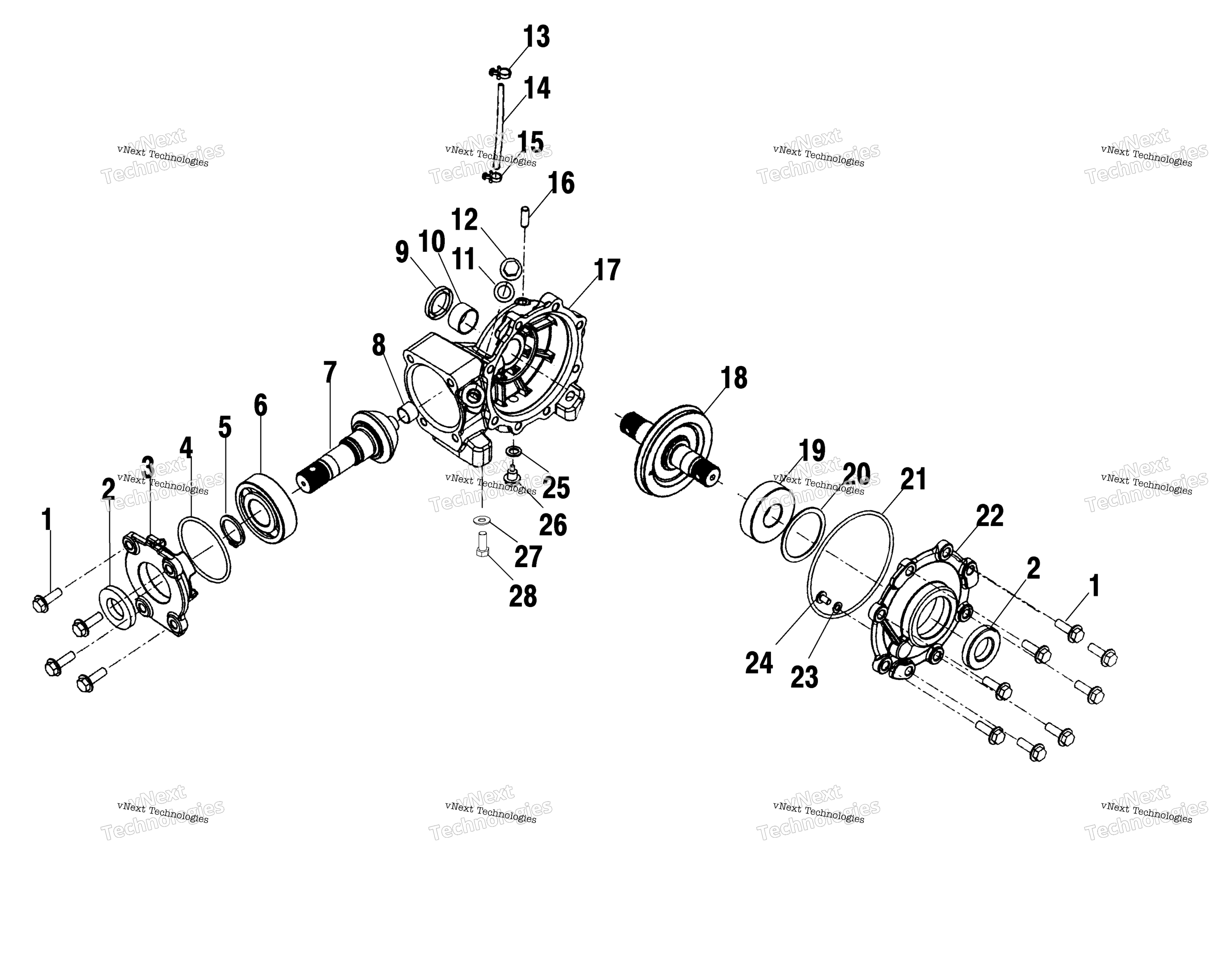 Передняя часть Housing A02bg50aa/Ac