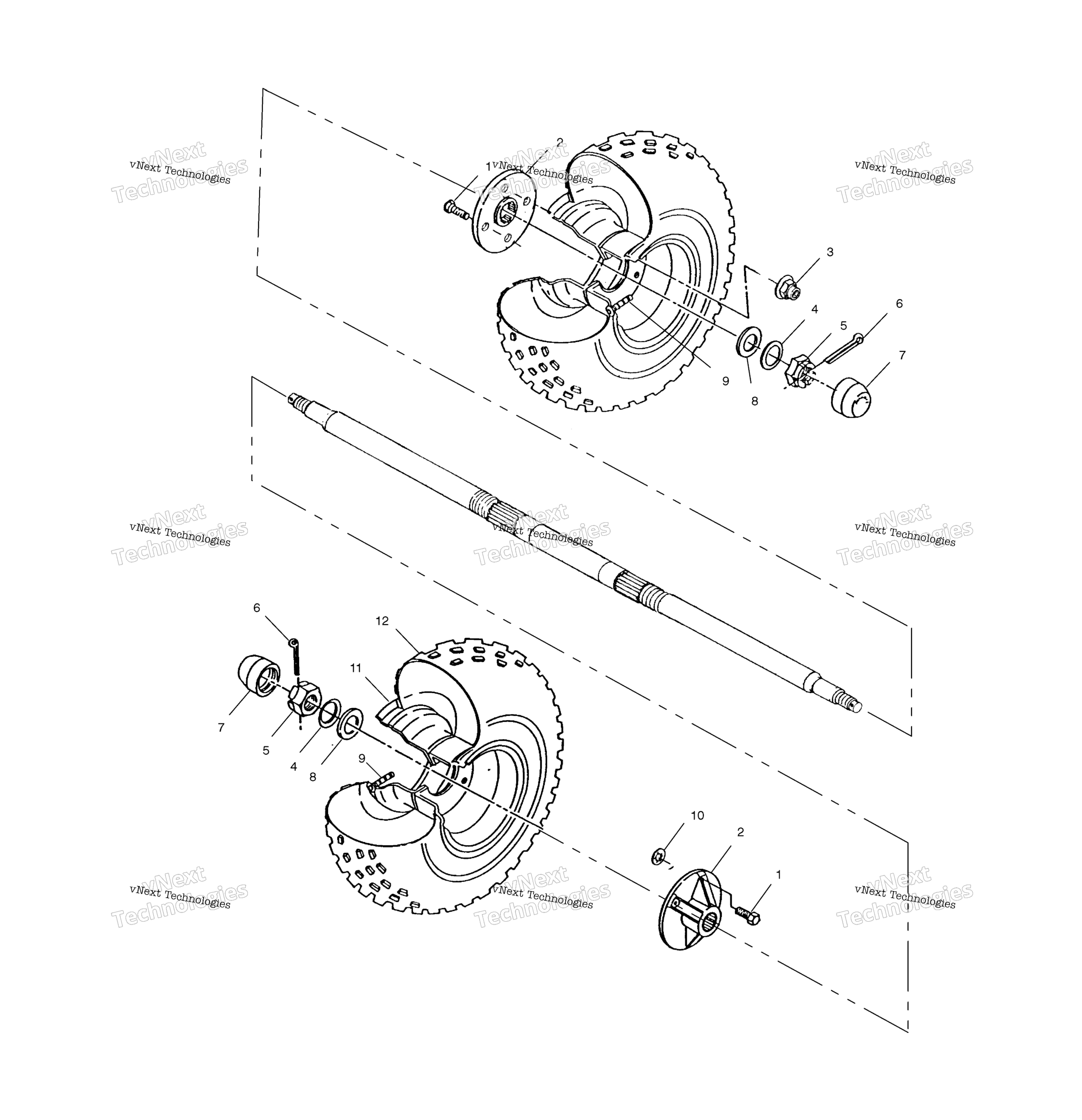 Задняя часть Wheel A02bg50aa/Ac