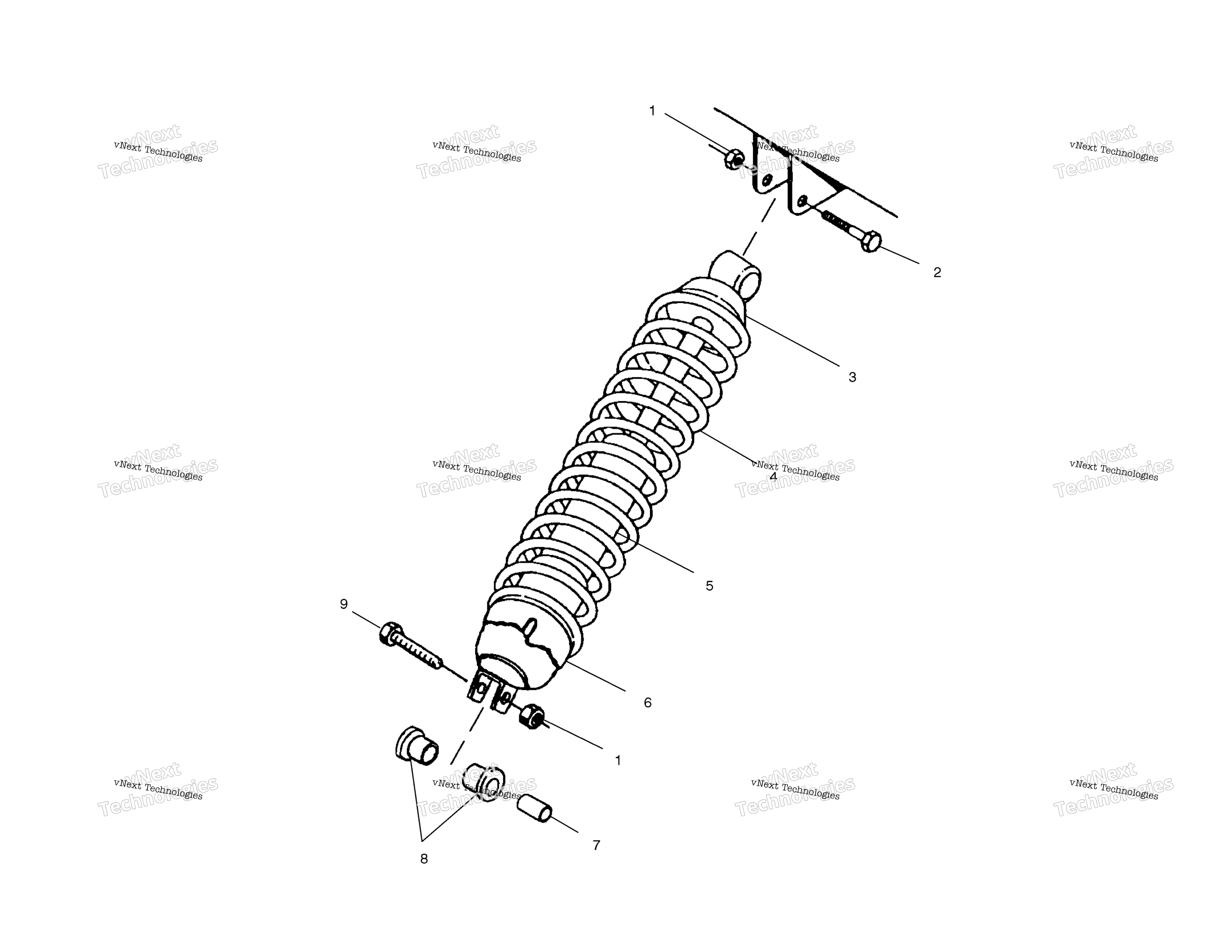 Амортизатор Mounting