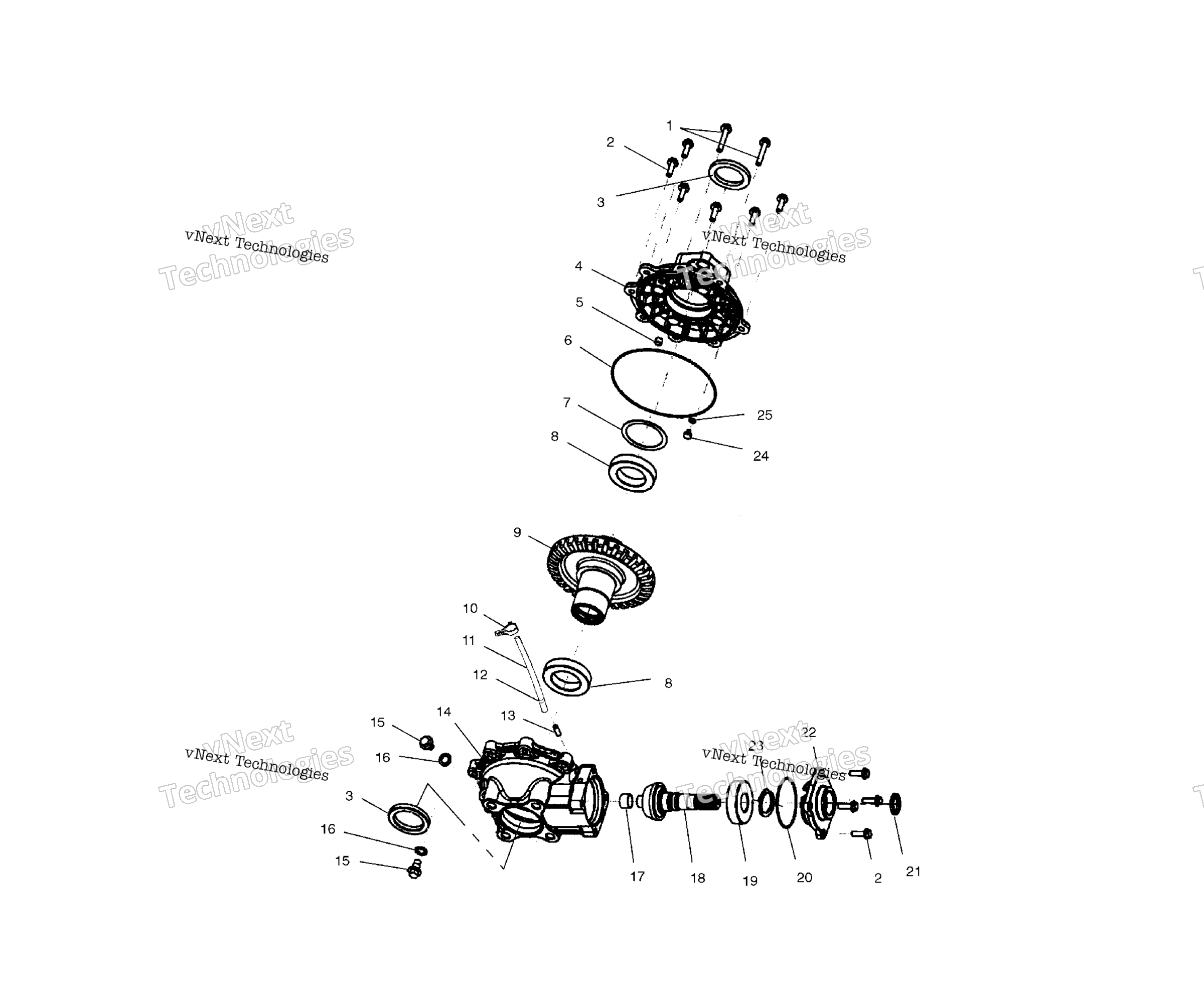 Задняя часть Housing A02cd50aa/Ab/Fb