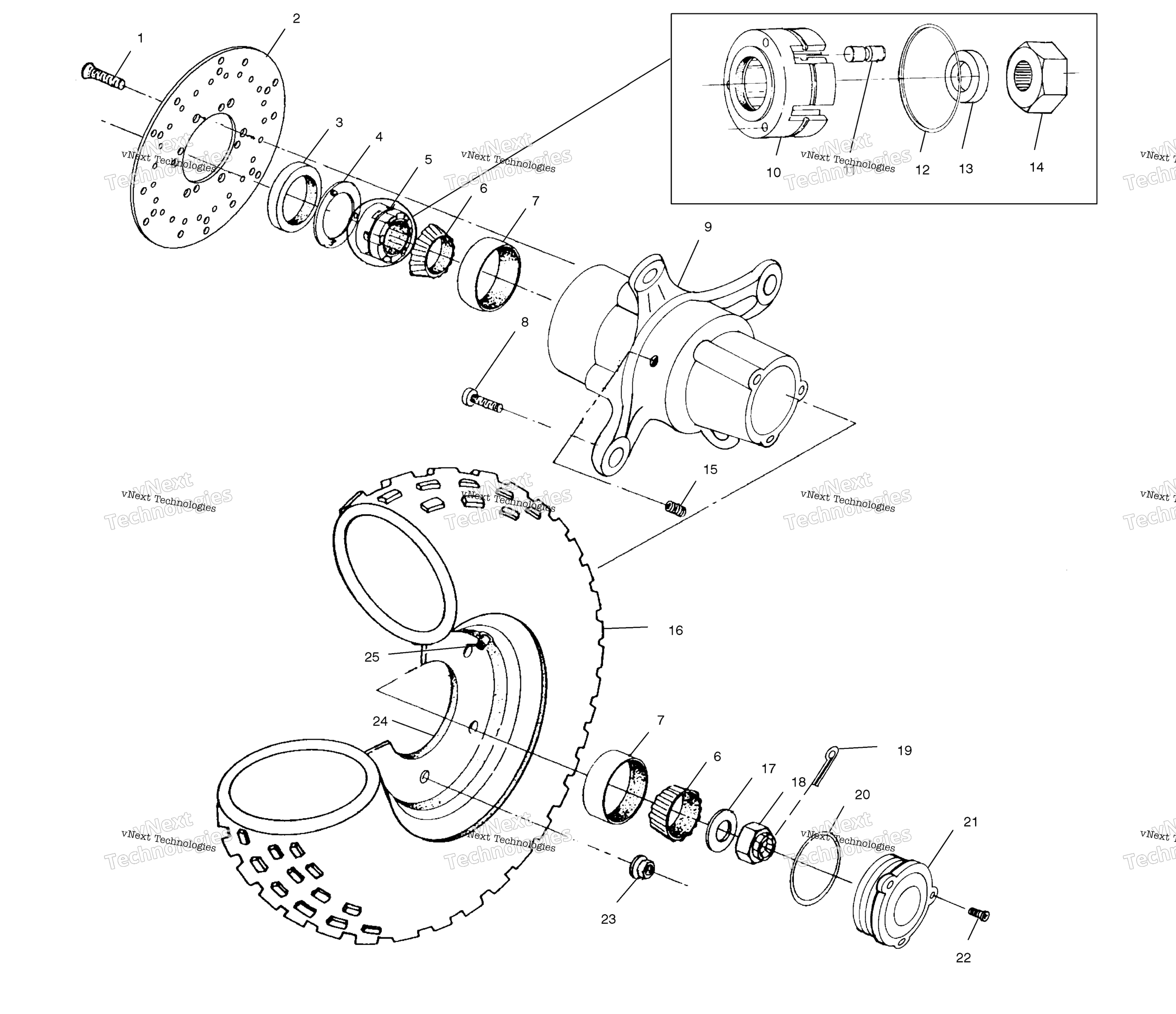 Передняя часть Wheel A02ch42aa