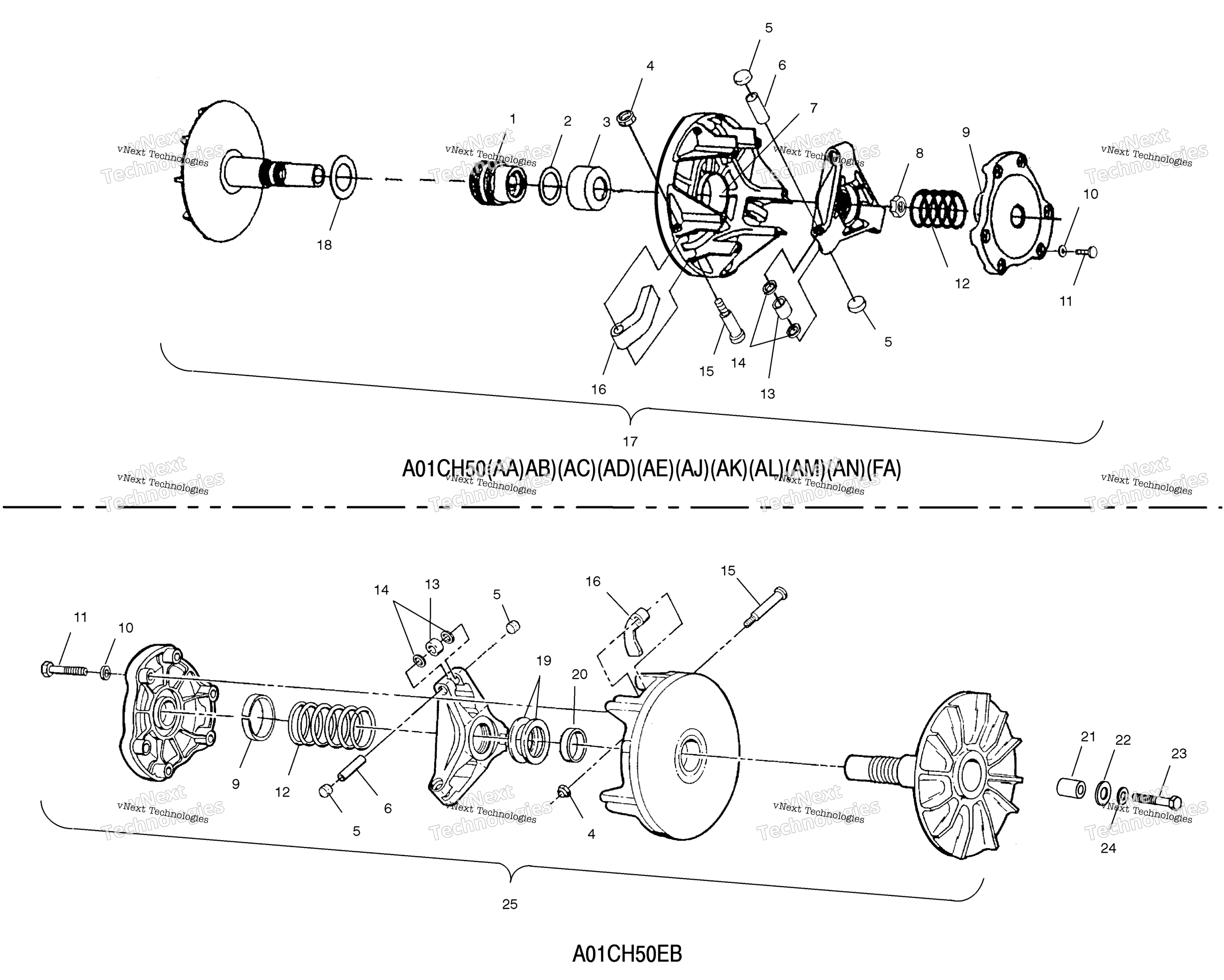 Привод Clutch All Options