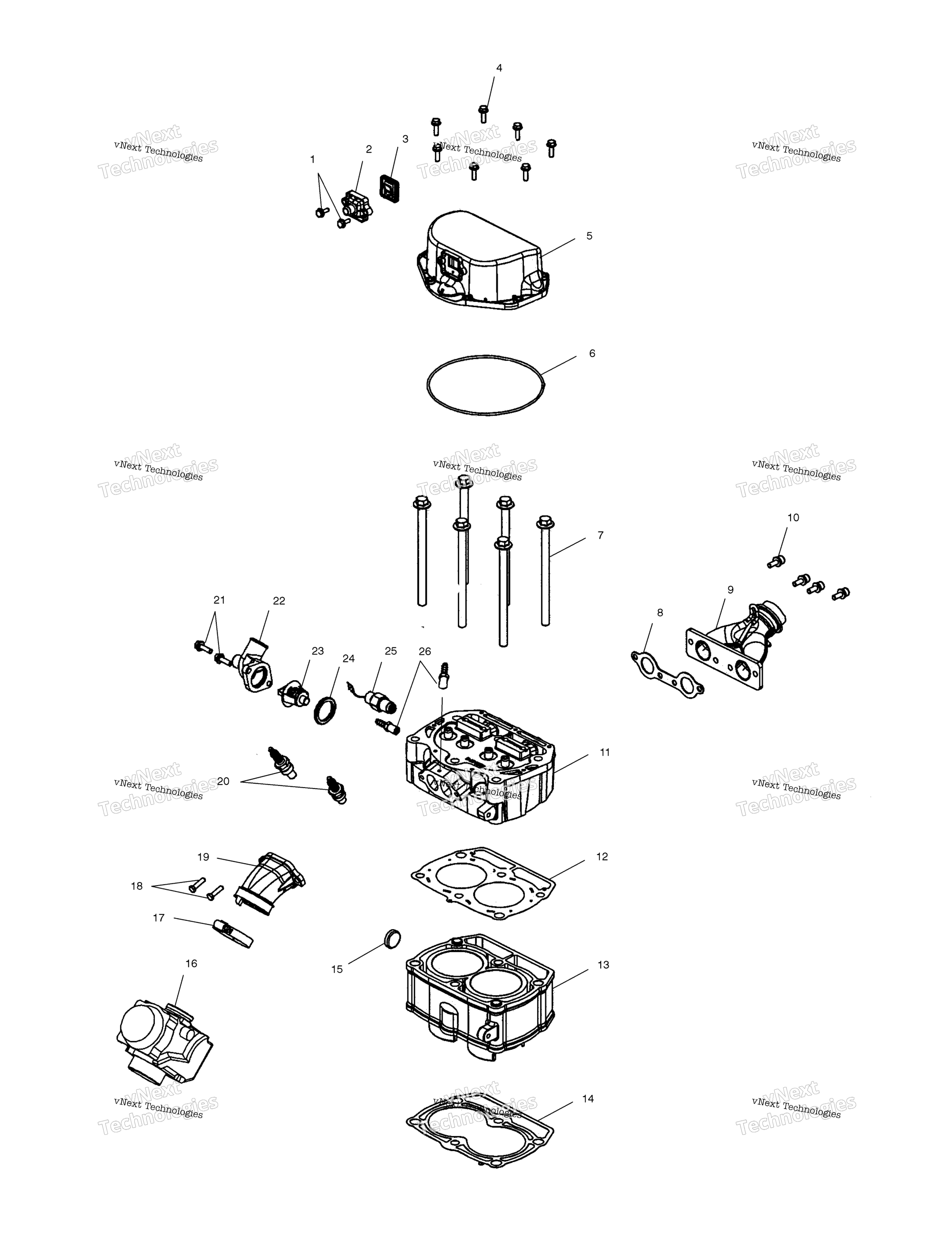 Цилиндр & Cylinder Head