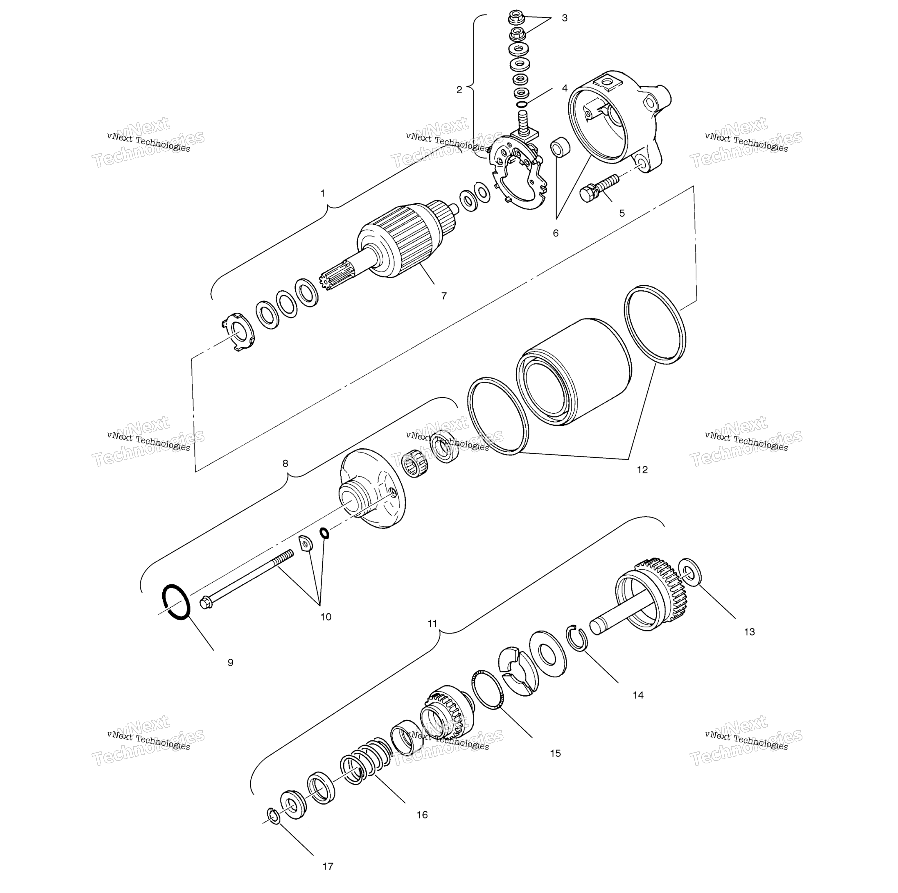 Пусковая система Motor A02cl50aa/Da