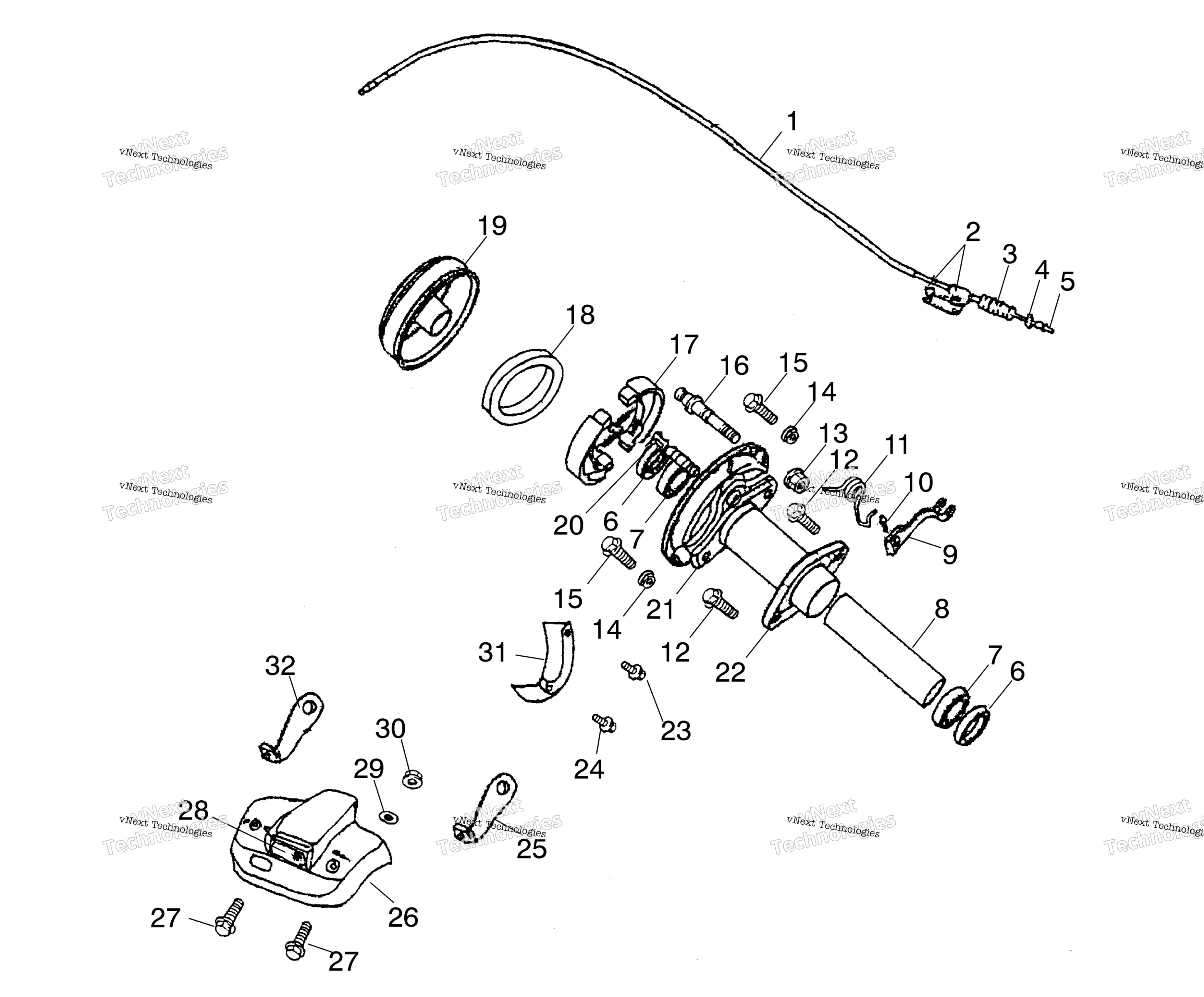 Задняя часть Brake /Cb/Cc