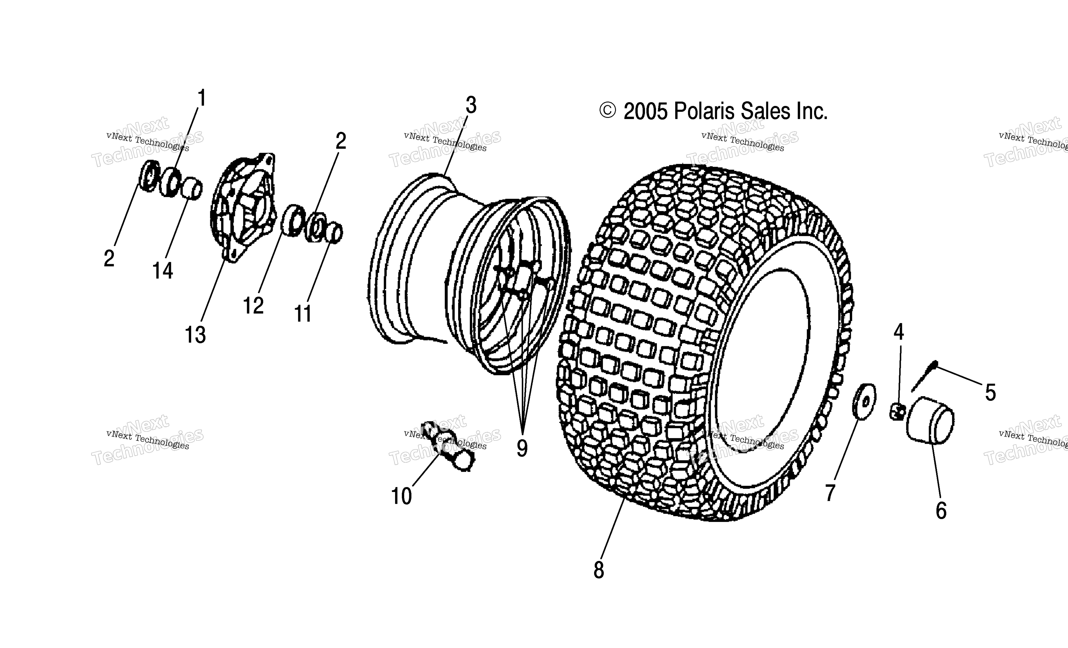 Передняя часть Wheel A02fa09ca/Cb/Cc