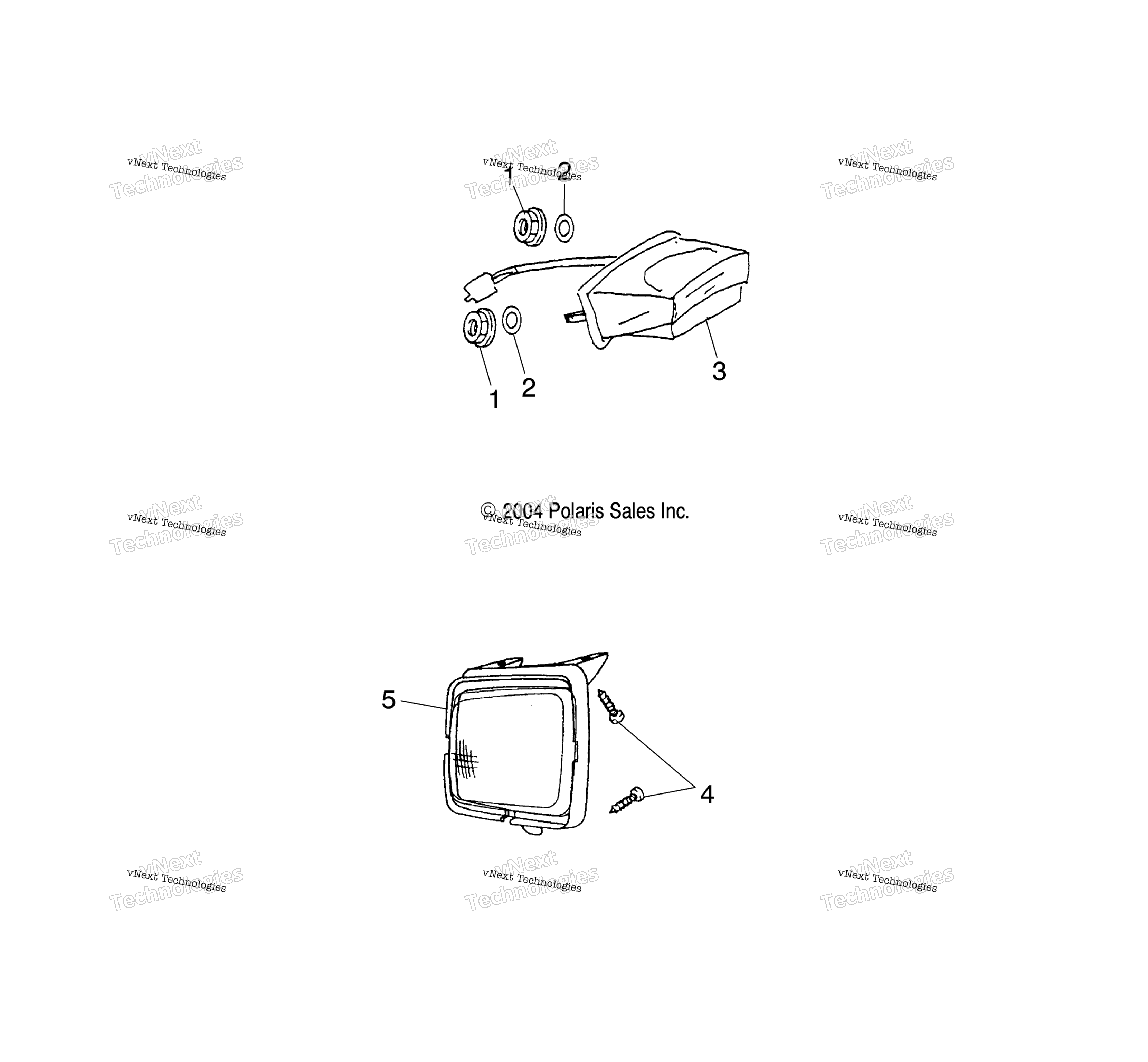 Headlight / Brakelight A02fa09ca / Cb / Cc