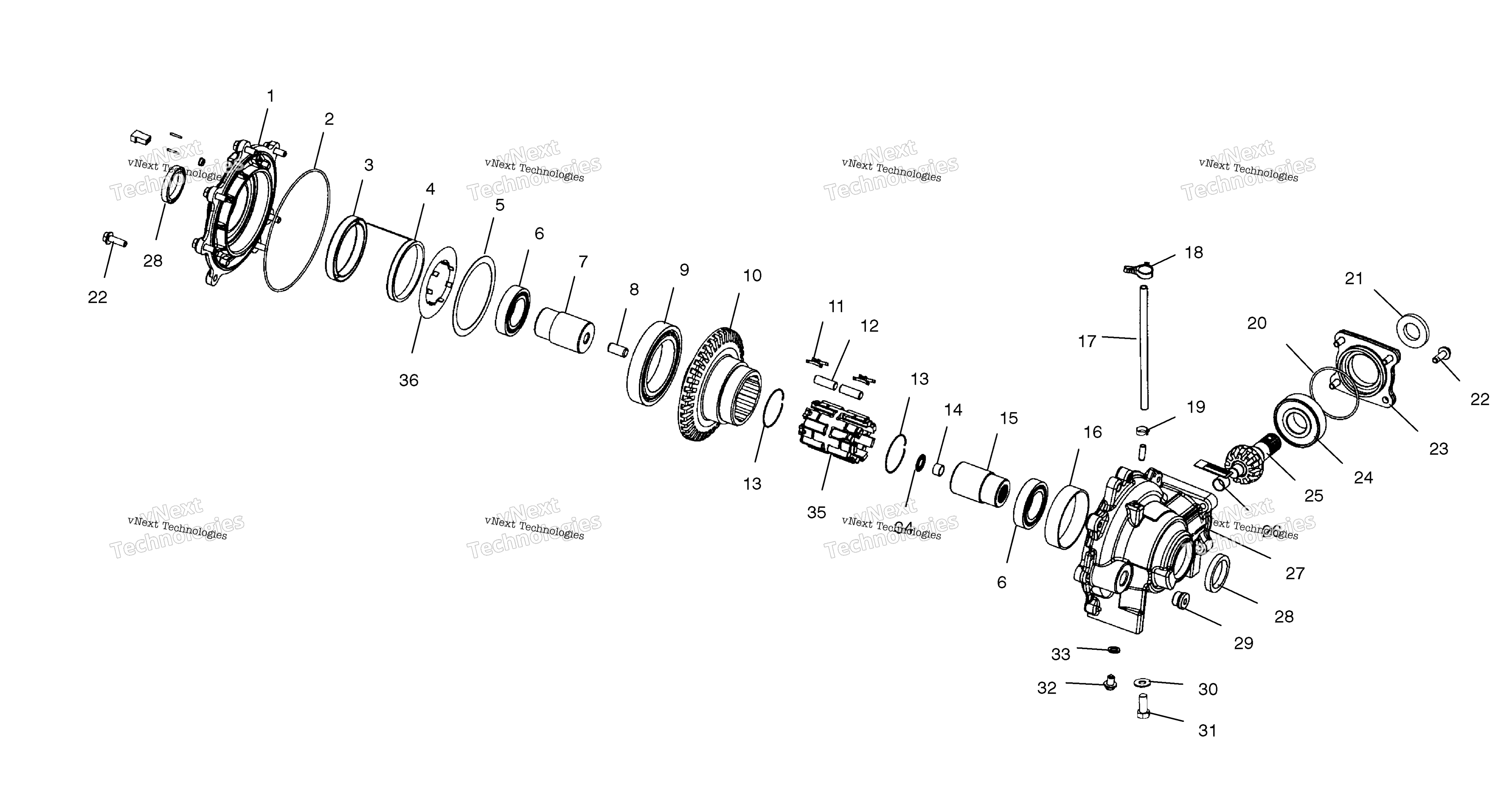 Передняя часть Housing A03cd32aa/Ab/Ac