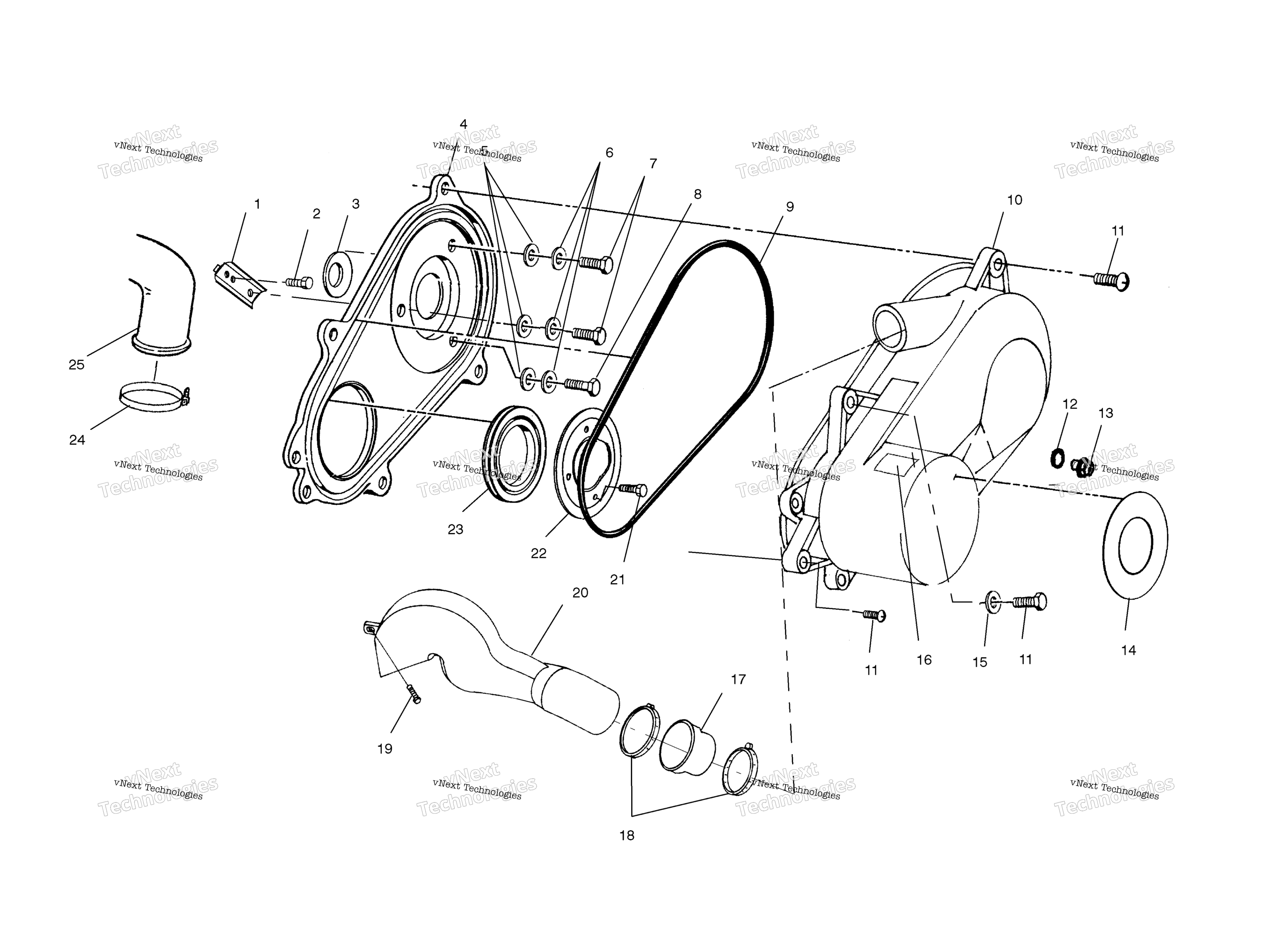 Сцепление Cover A03ch42aa/Ab/A