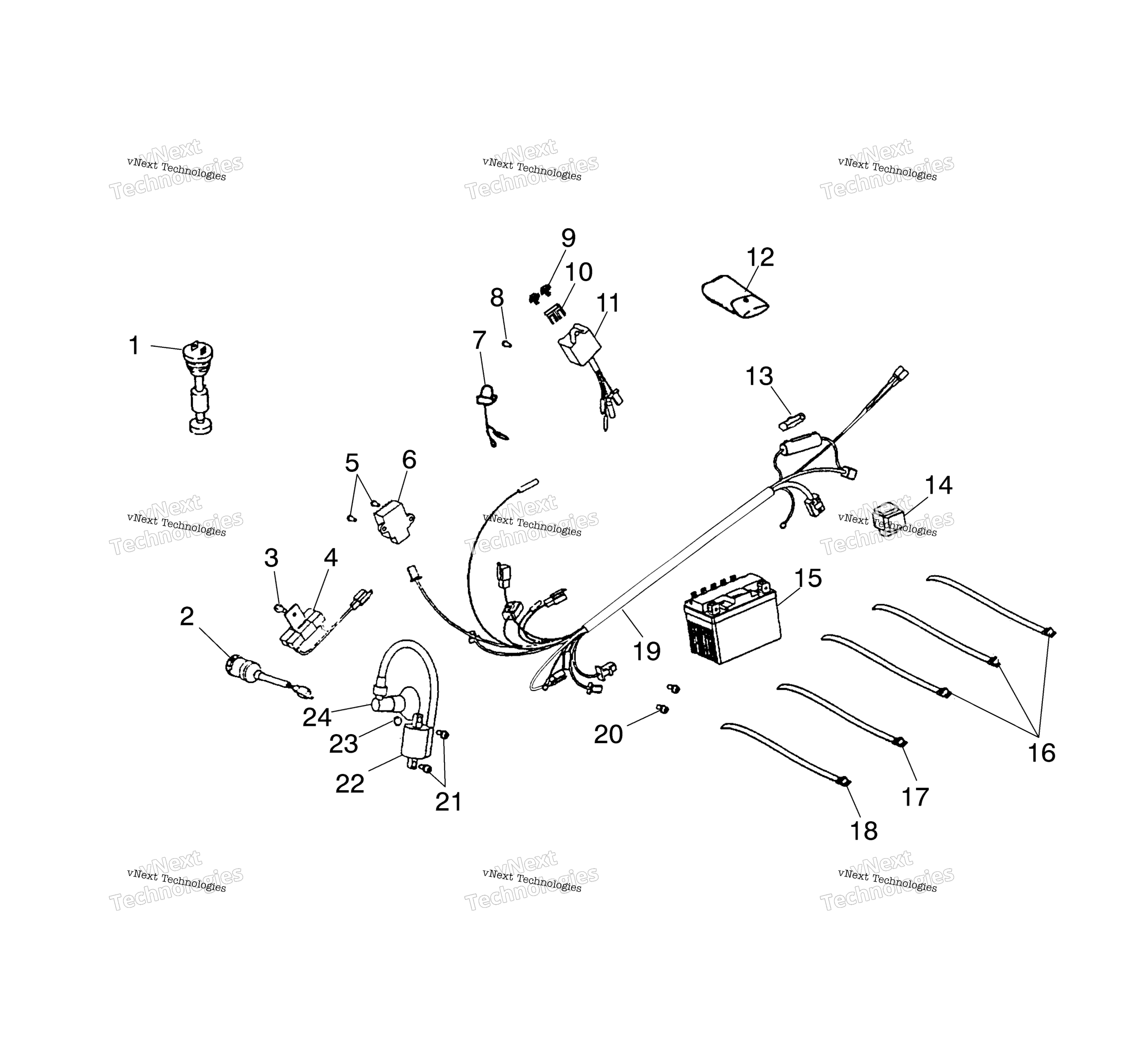 Электрооборудование Parts