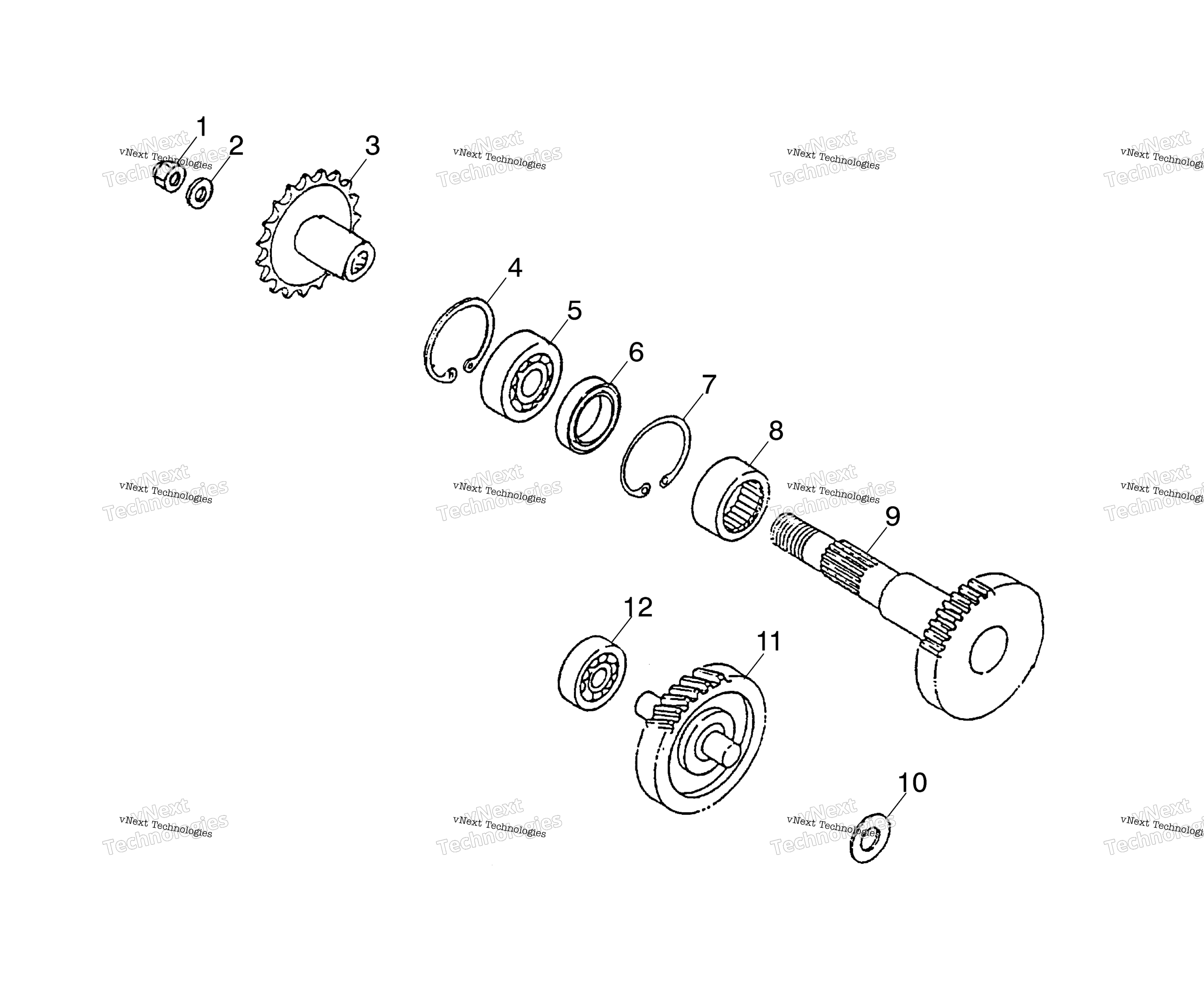 Привод Shaft A03fa09ca/Cc/Cd
