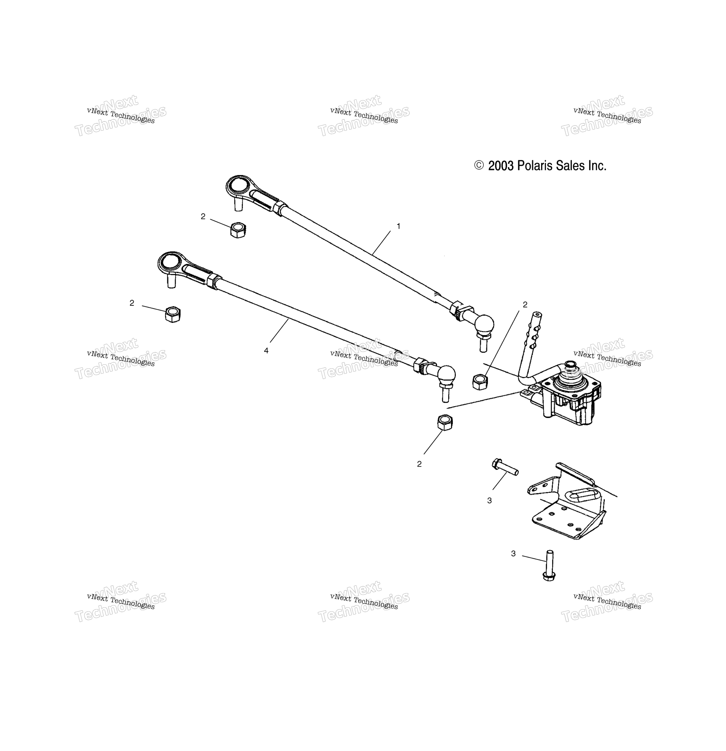 Картер редуктора Selector Mounting