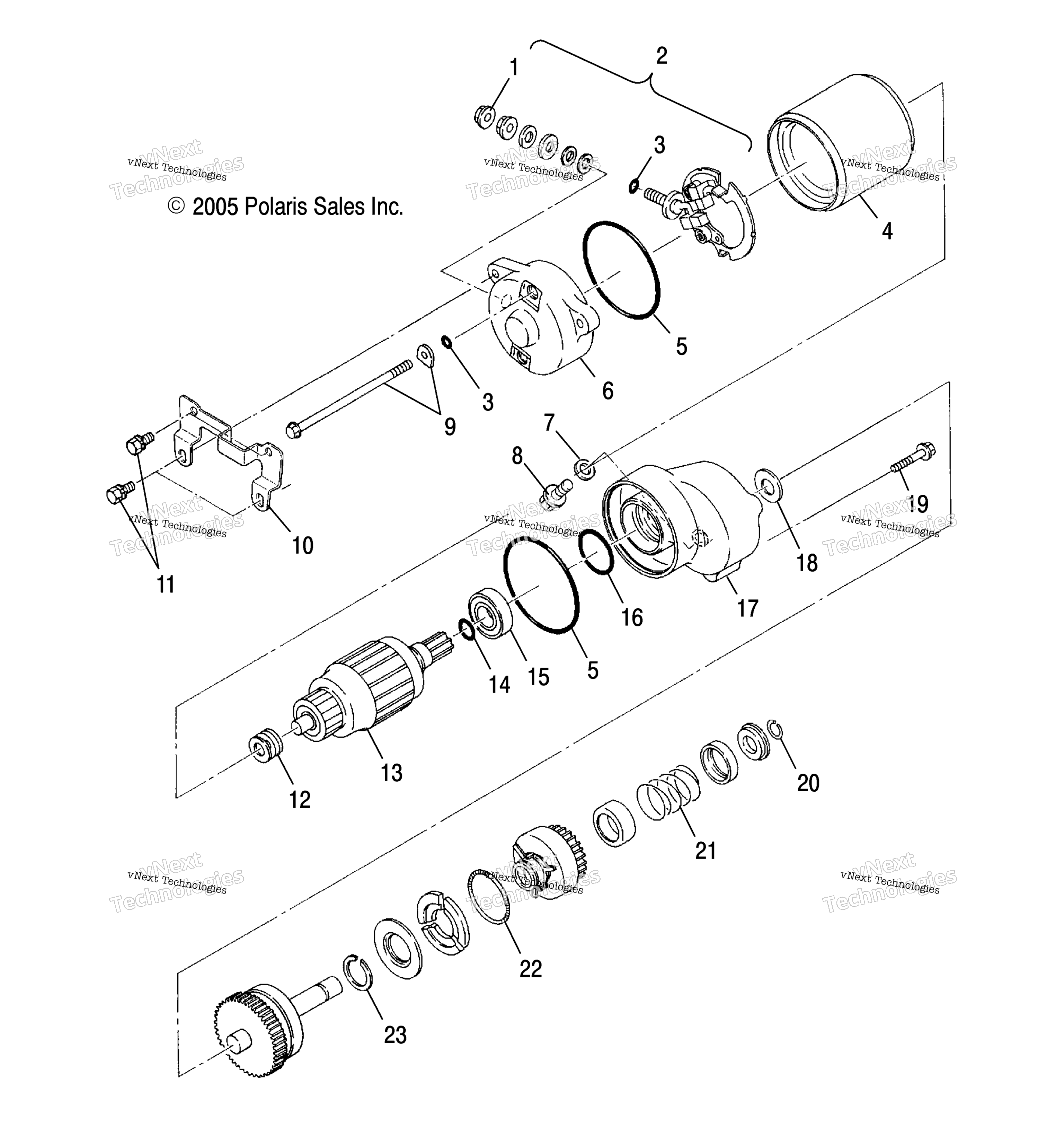 Пусковая система Motor /Cb