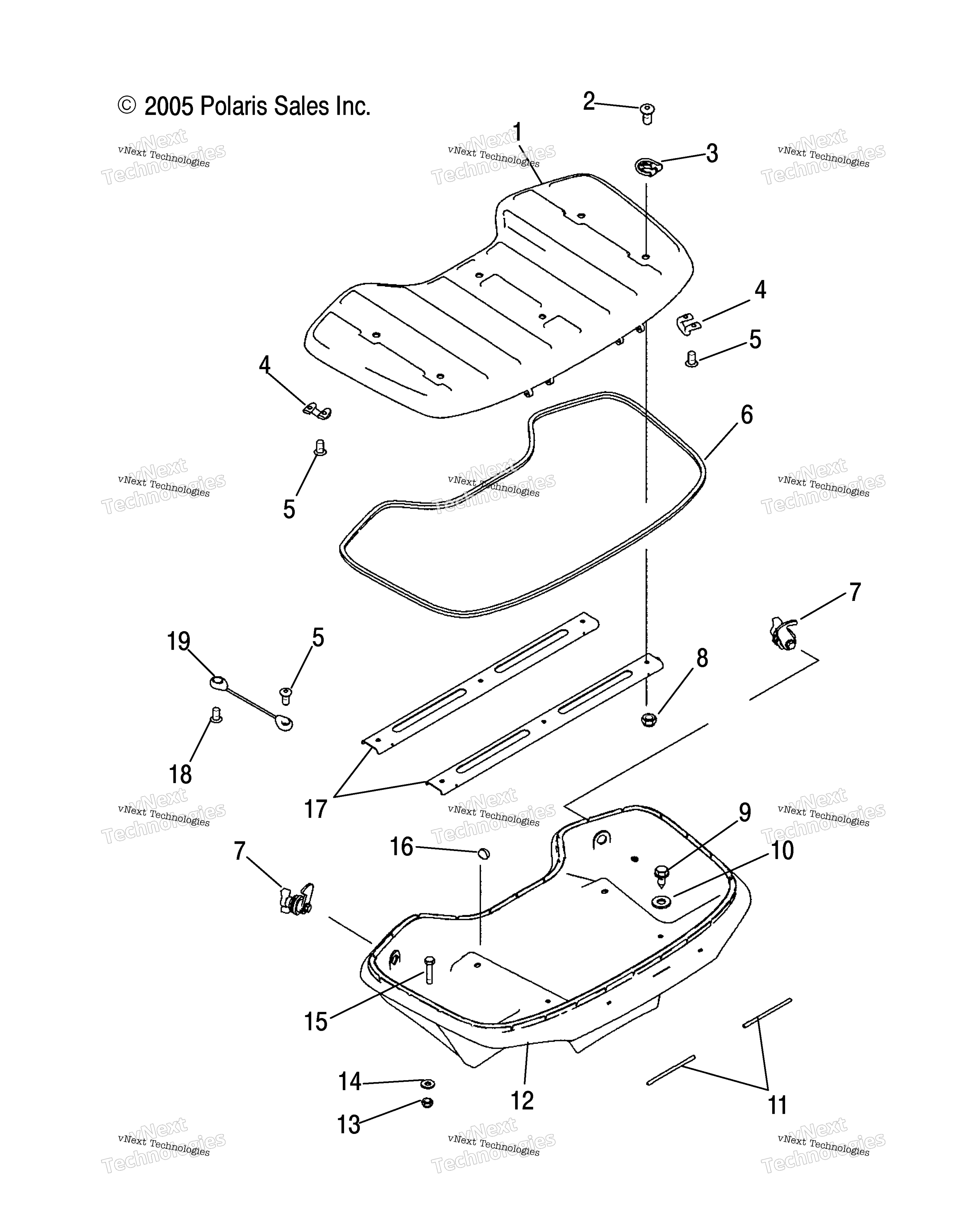 Передняя часть Storage Box /Ab/Ac