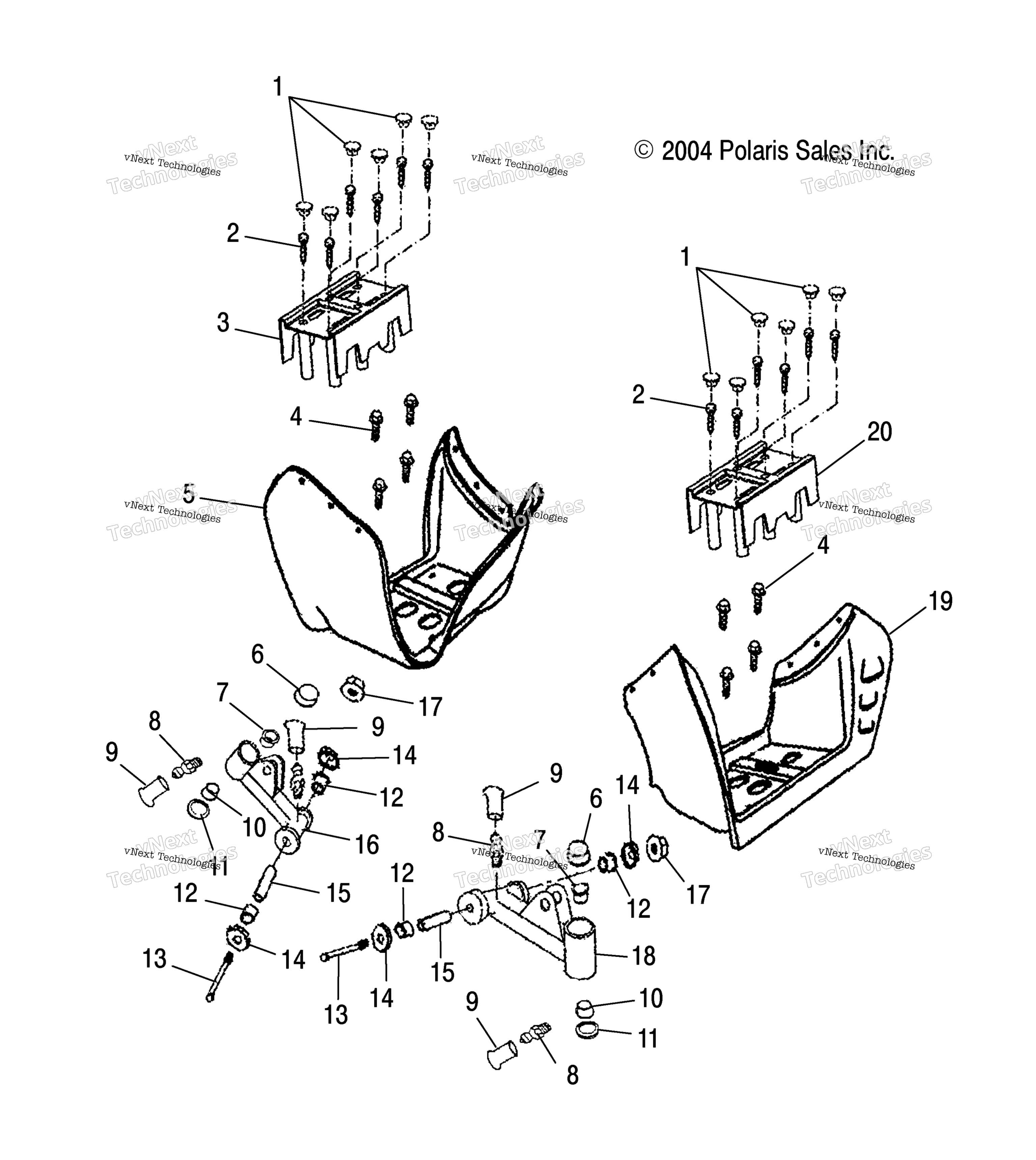 Swing Arm / Footrest