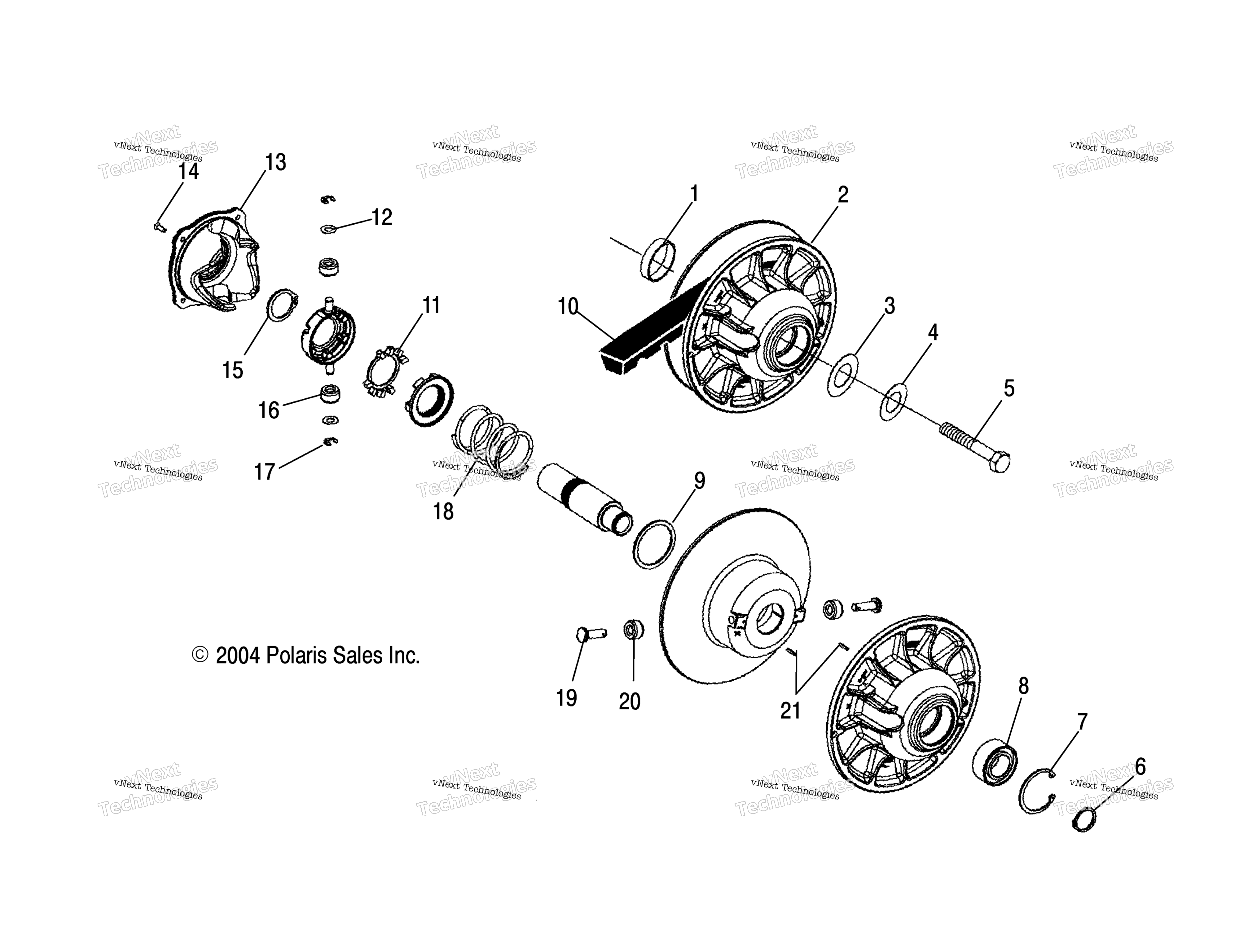Ведомый Clutch A05mh76ac/At/Au/Aw