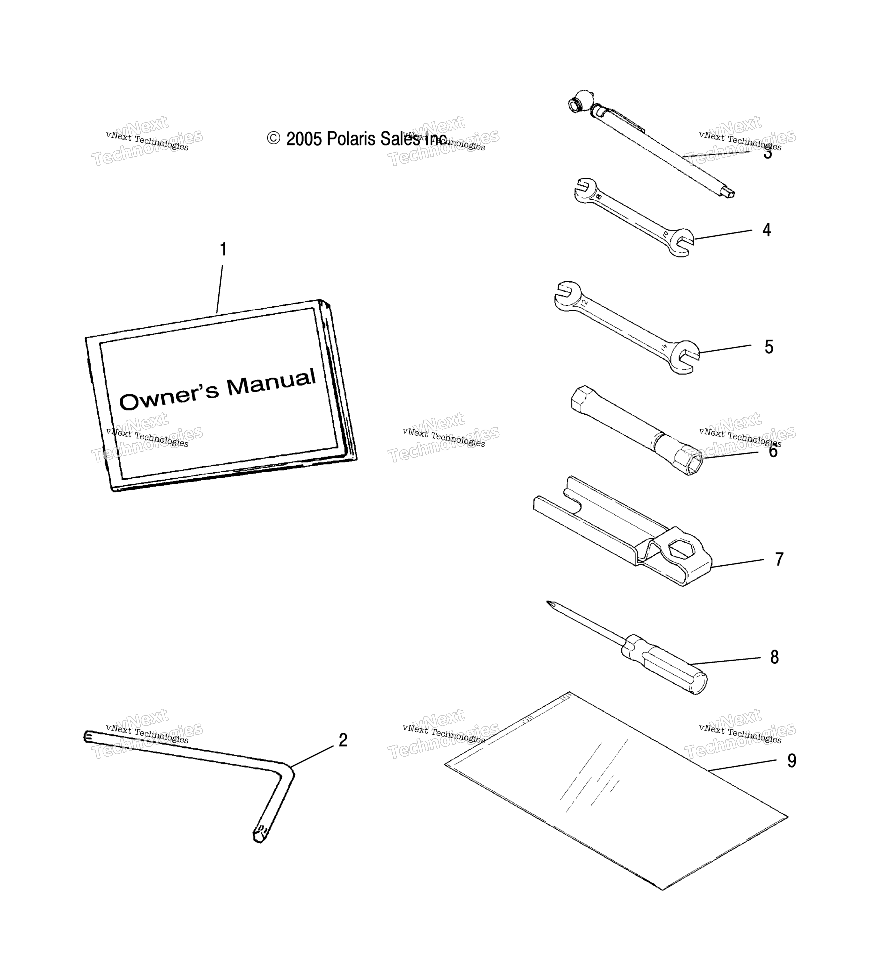 Инструмент Kit /Fa