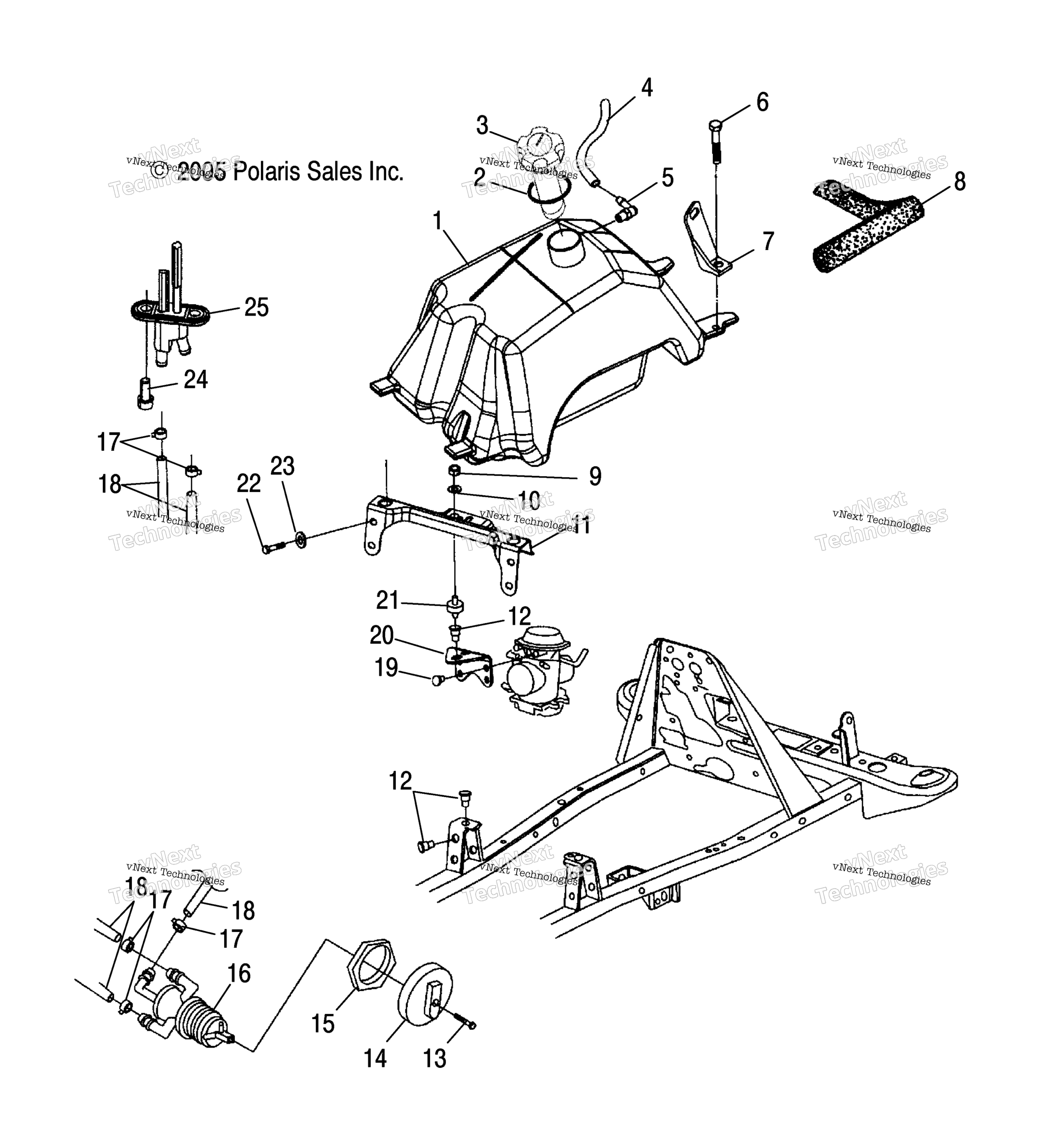 Топливная система & Carburetor Mounting /Ab/Ac