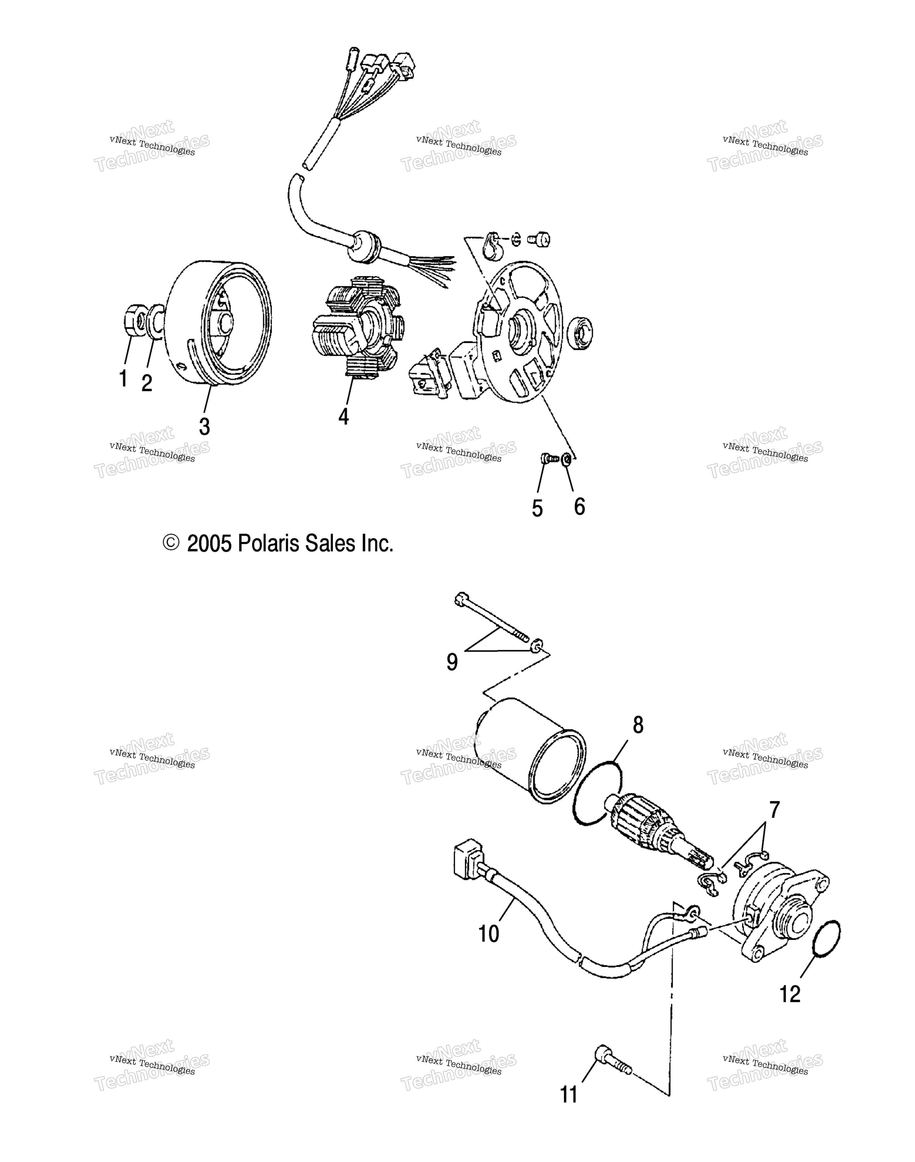 Generator / Starting Motor / Cb / Cd