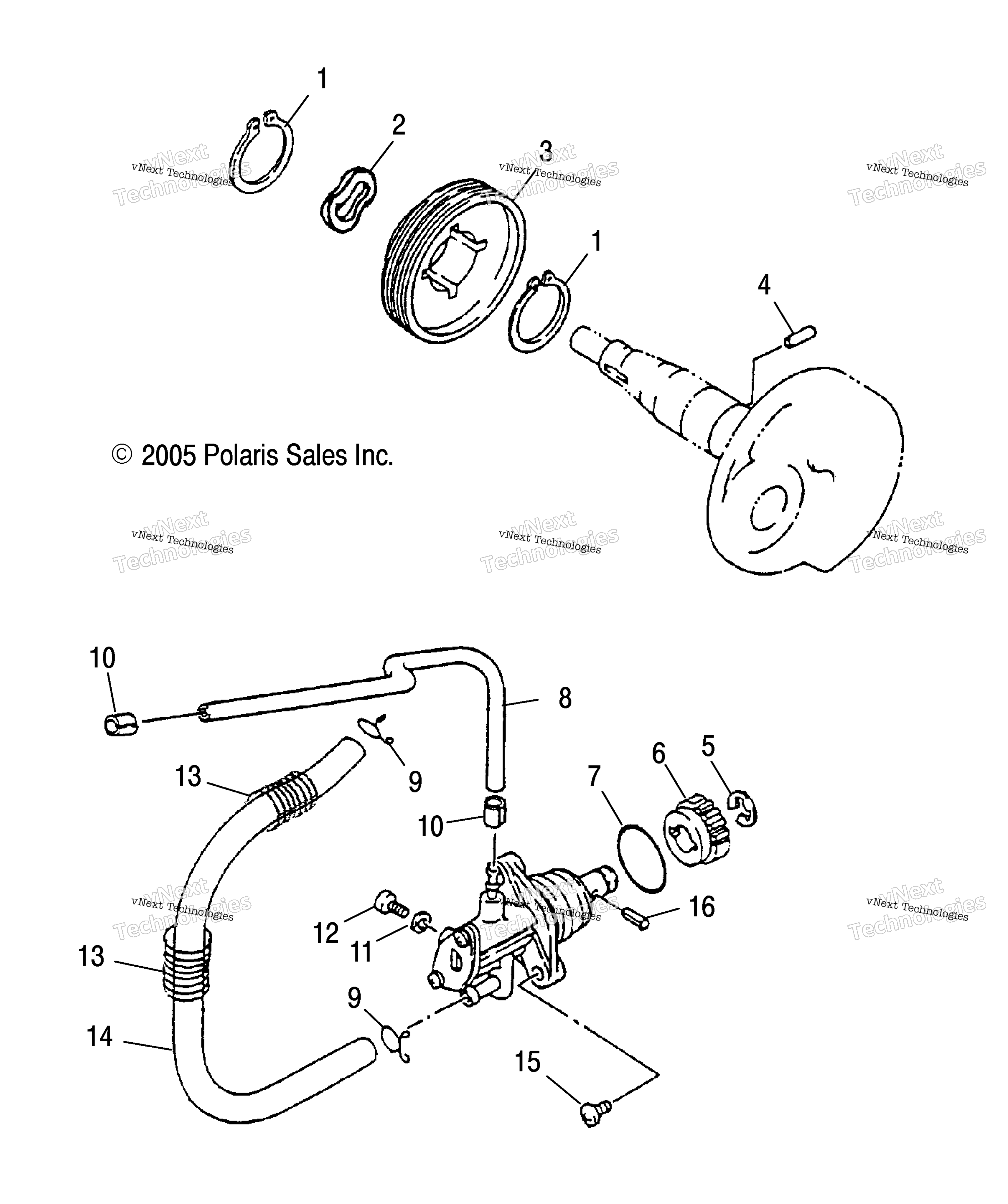 масляный Pump Assembly /Cb/Cd
