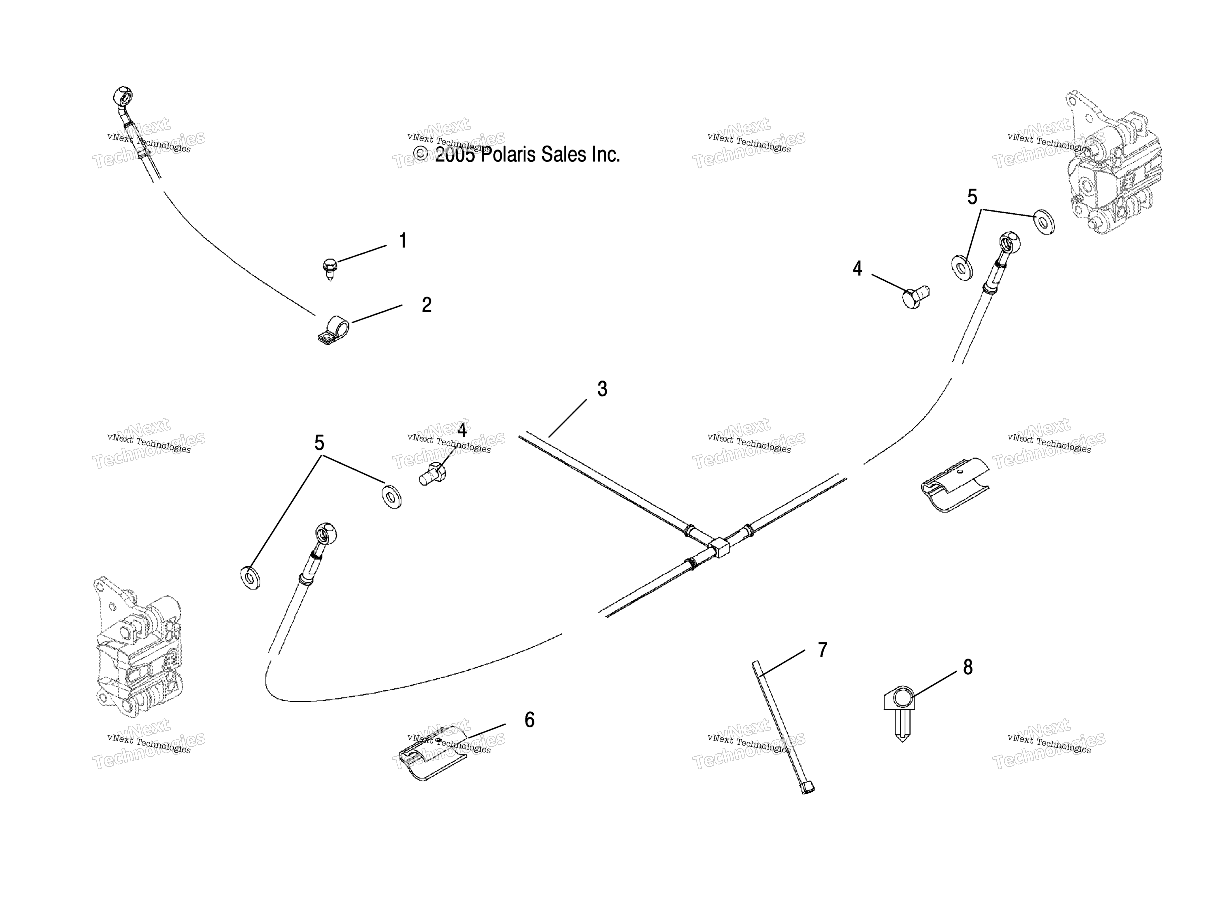 Тормоз Line, Front /Ld27fb