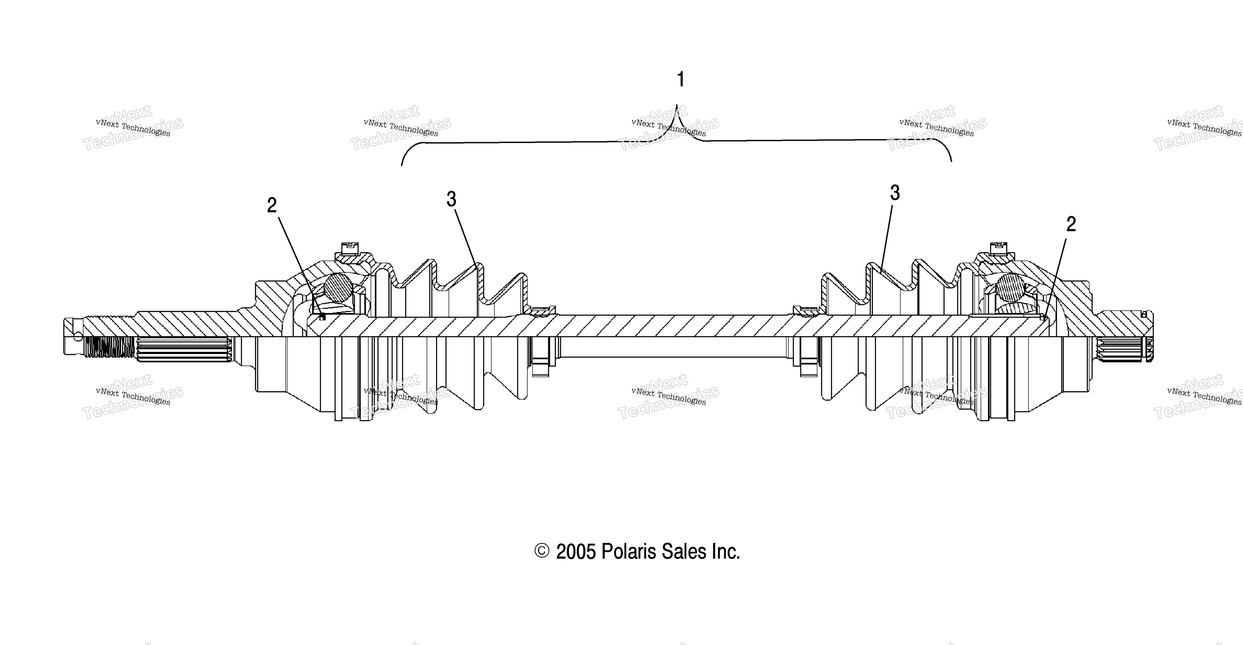 Half Shaft, передний A06ld27fb