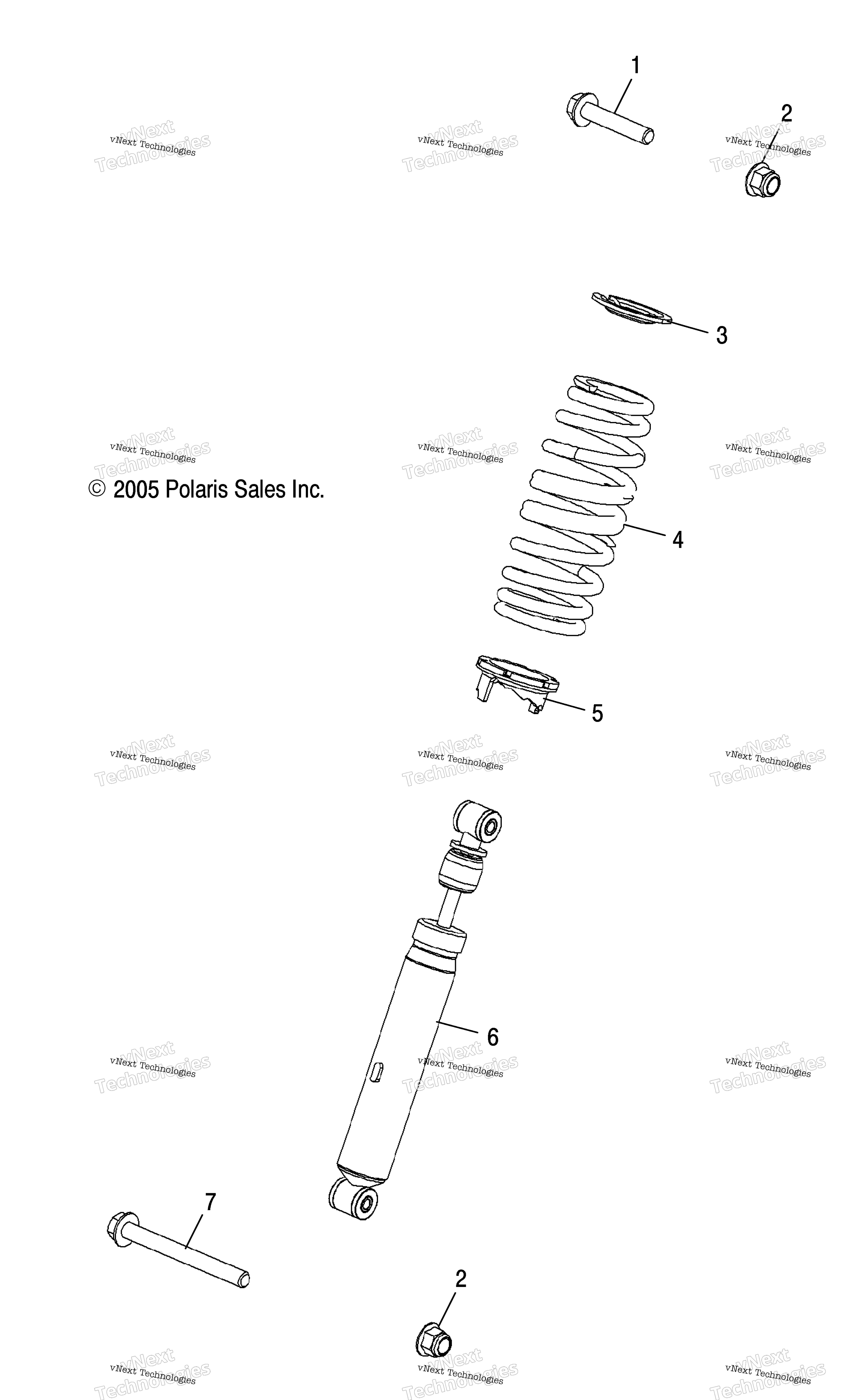 Suspension, Shock / Ld27fb