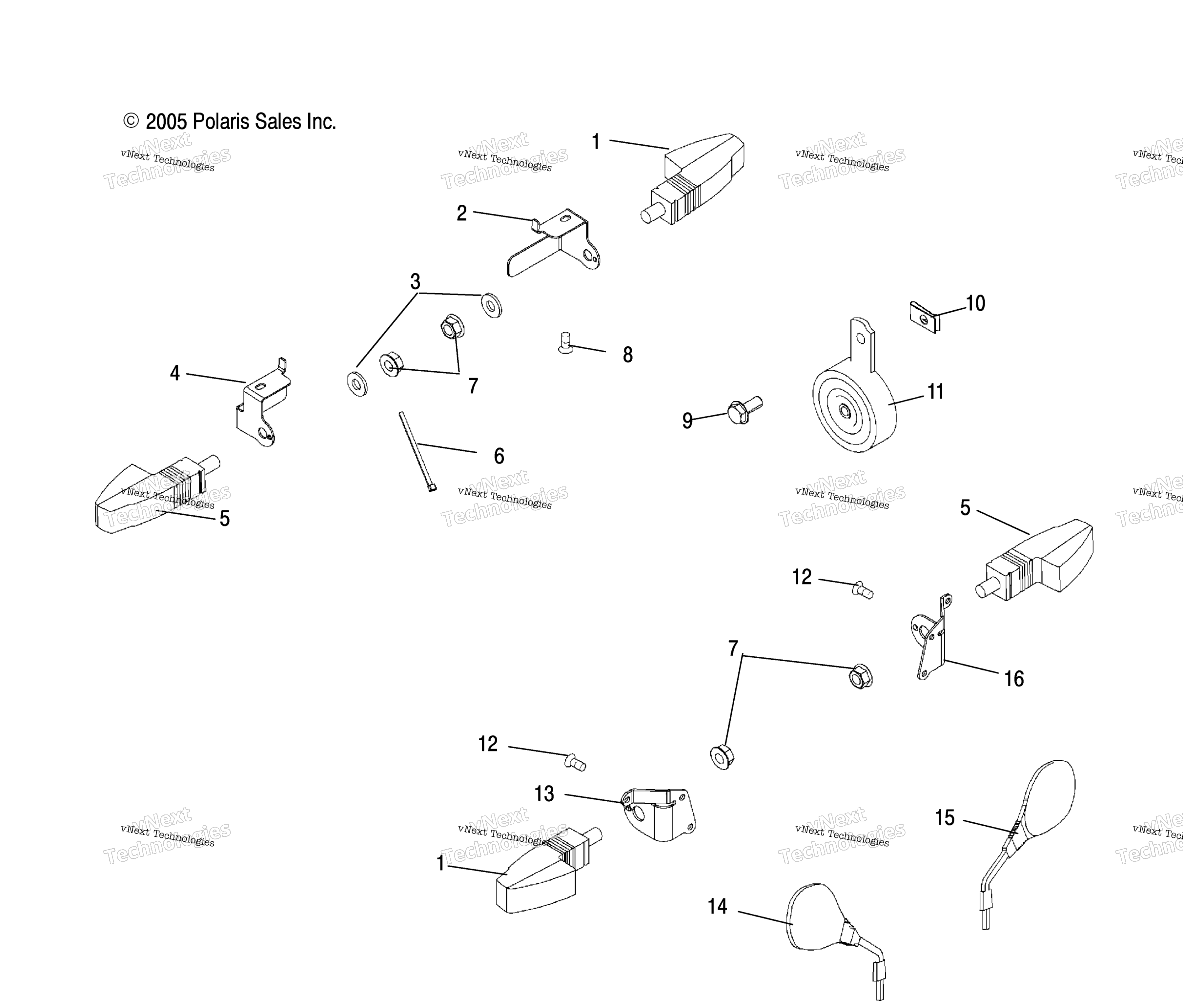 Turn Signals & Horn / Ld27fb