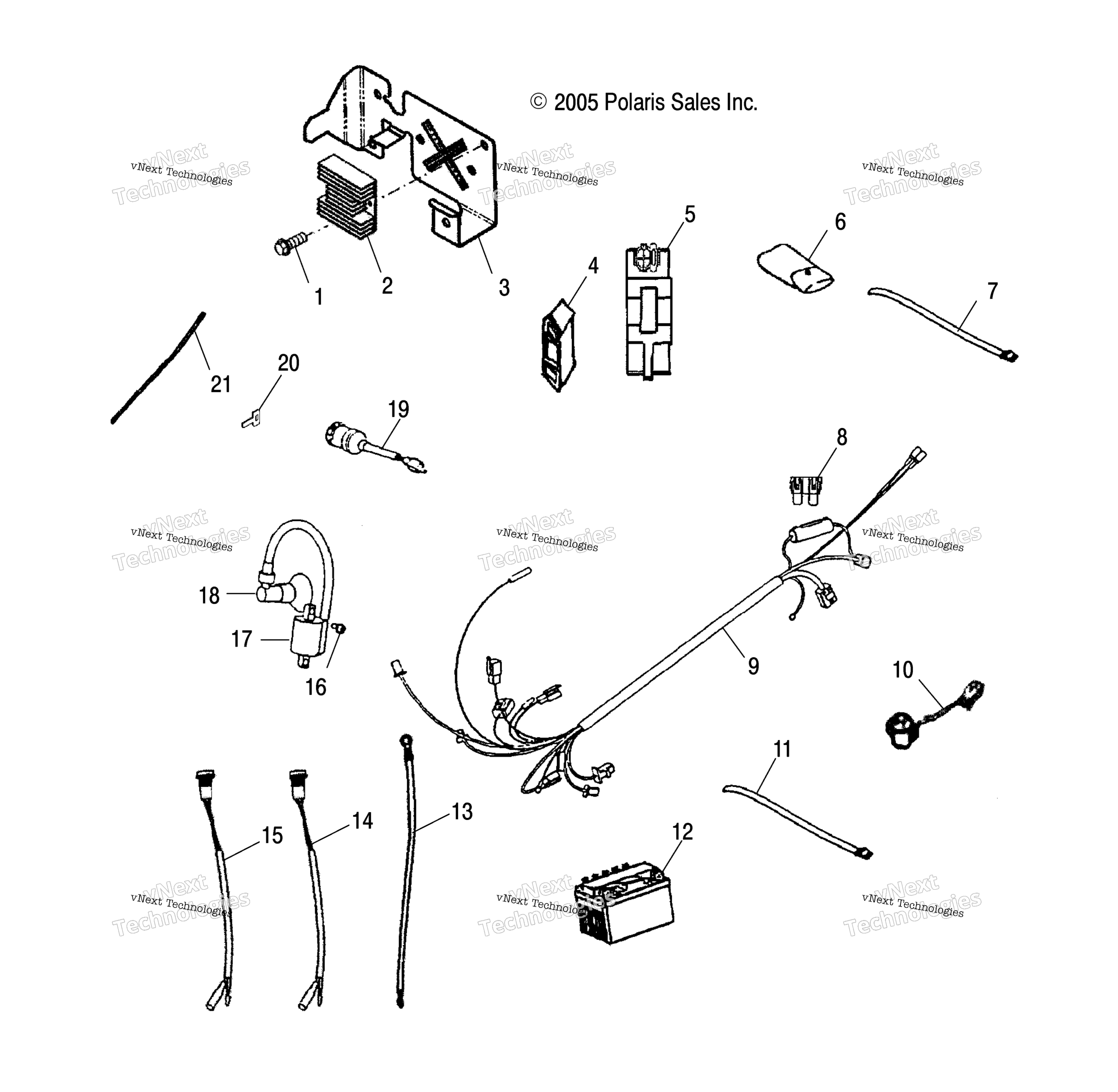 Электрооборудование Parts /Ab