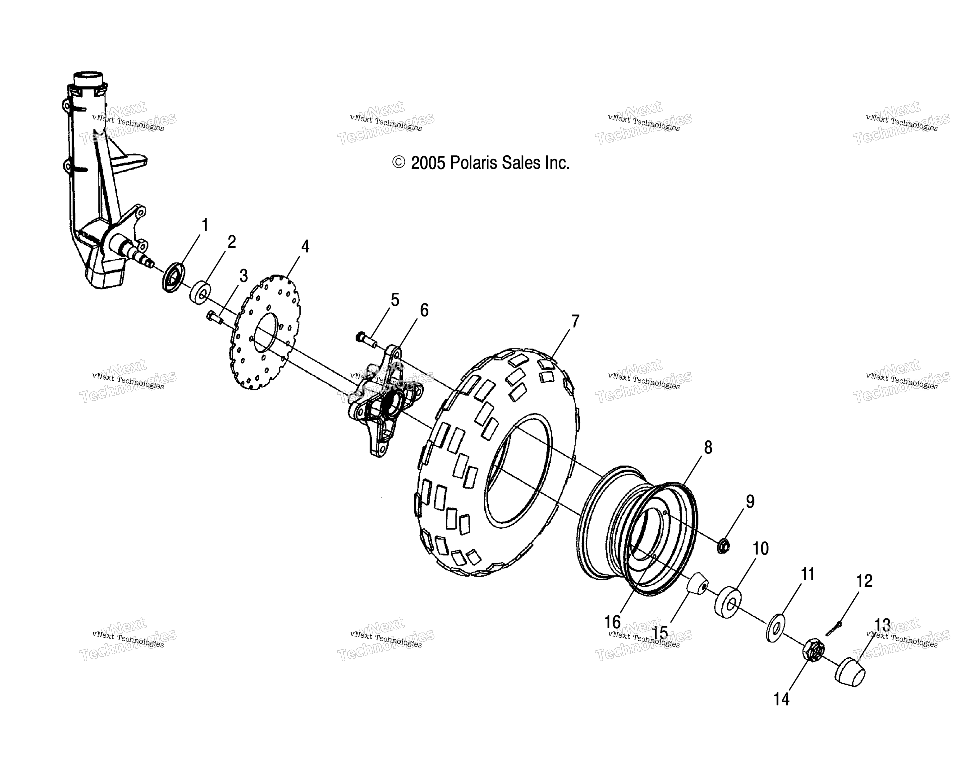 Wheel, передний