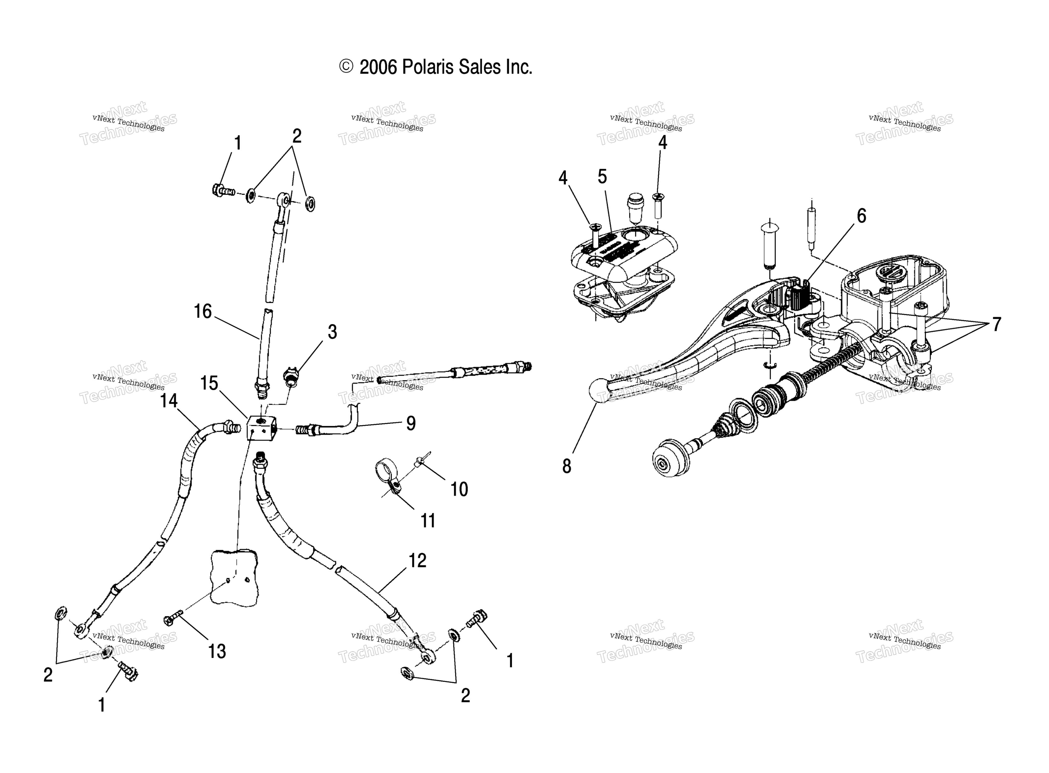 Brake, Hand / тормоз Line