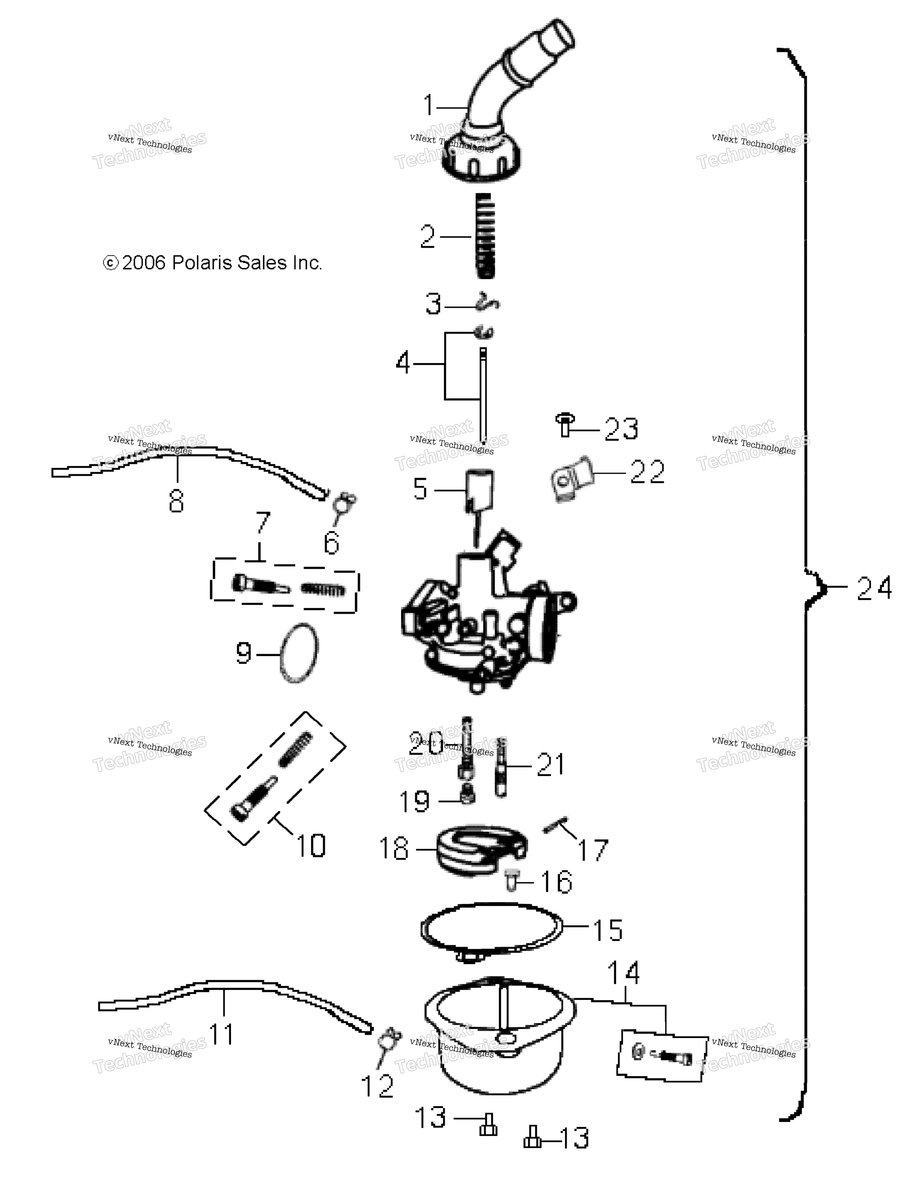 Engine, карбюратор