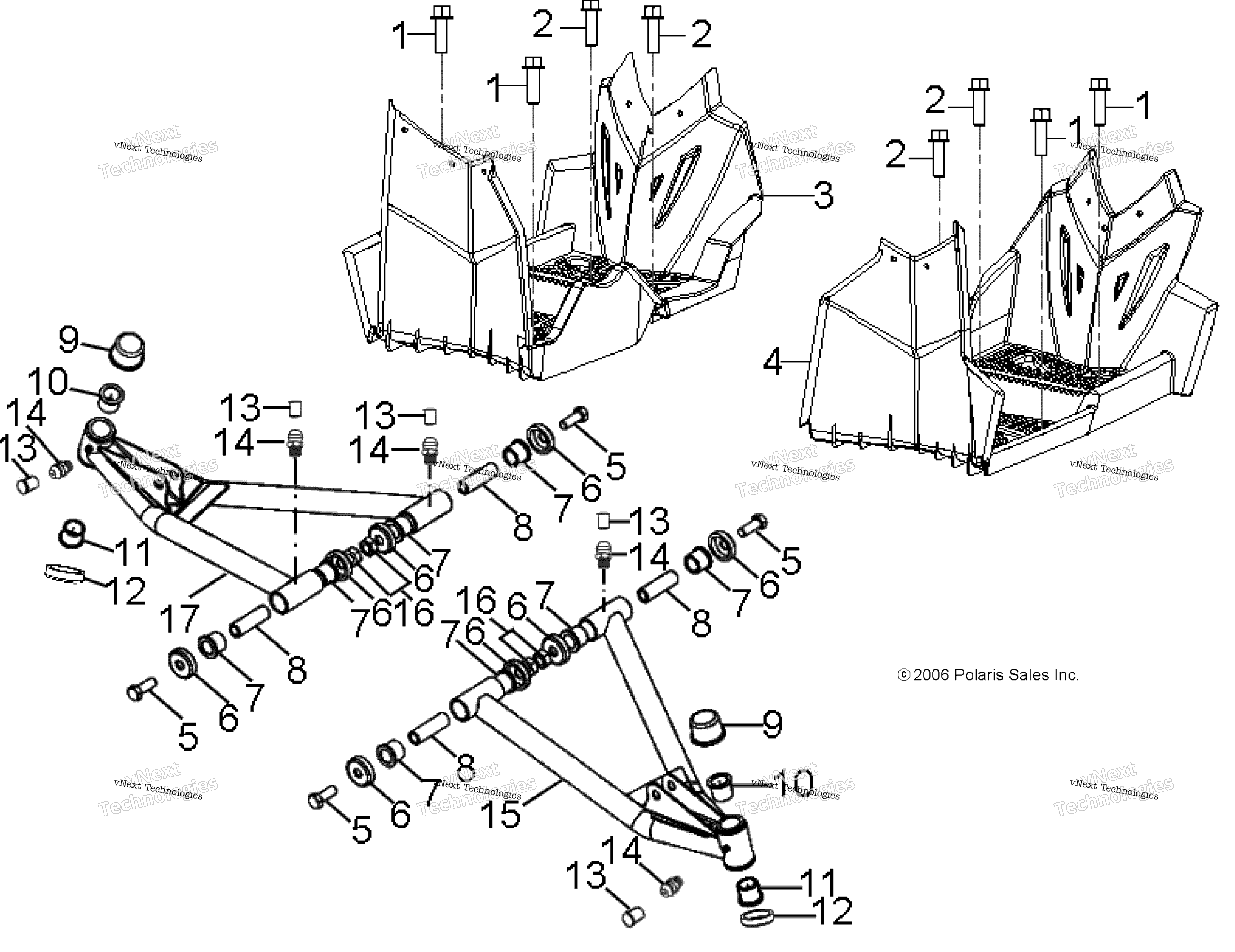 Swing Arm / Footrest