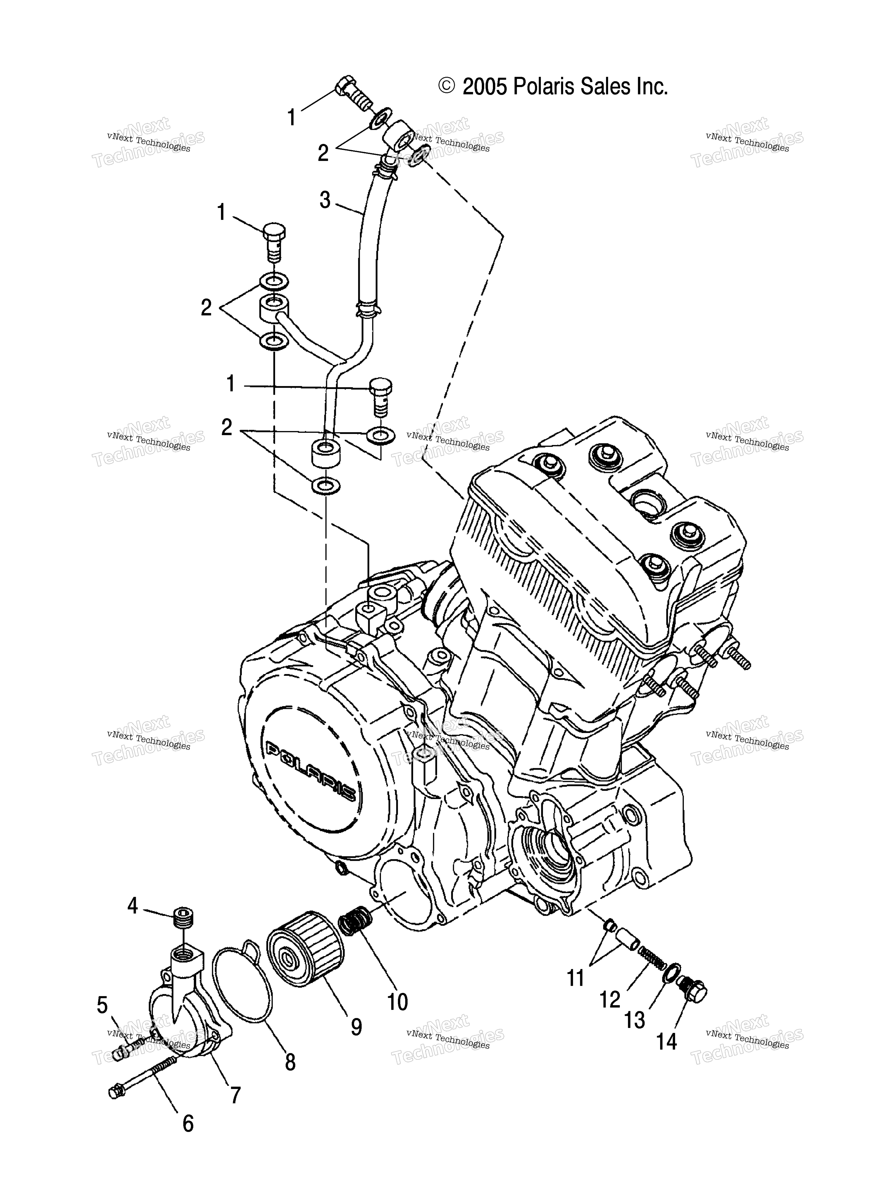 Engine, масляный фильтр