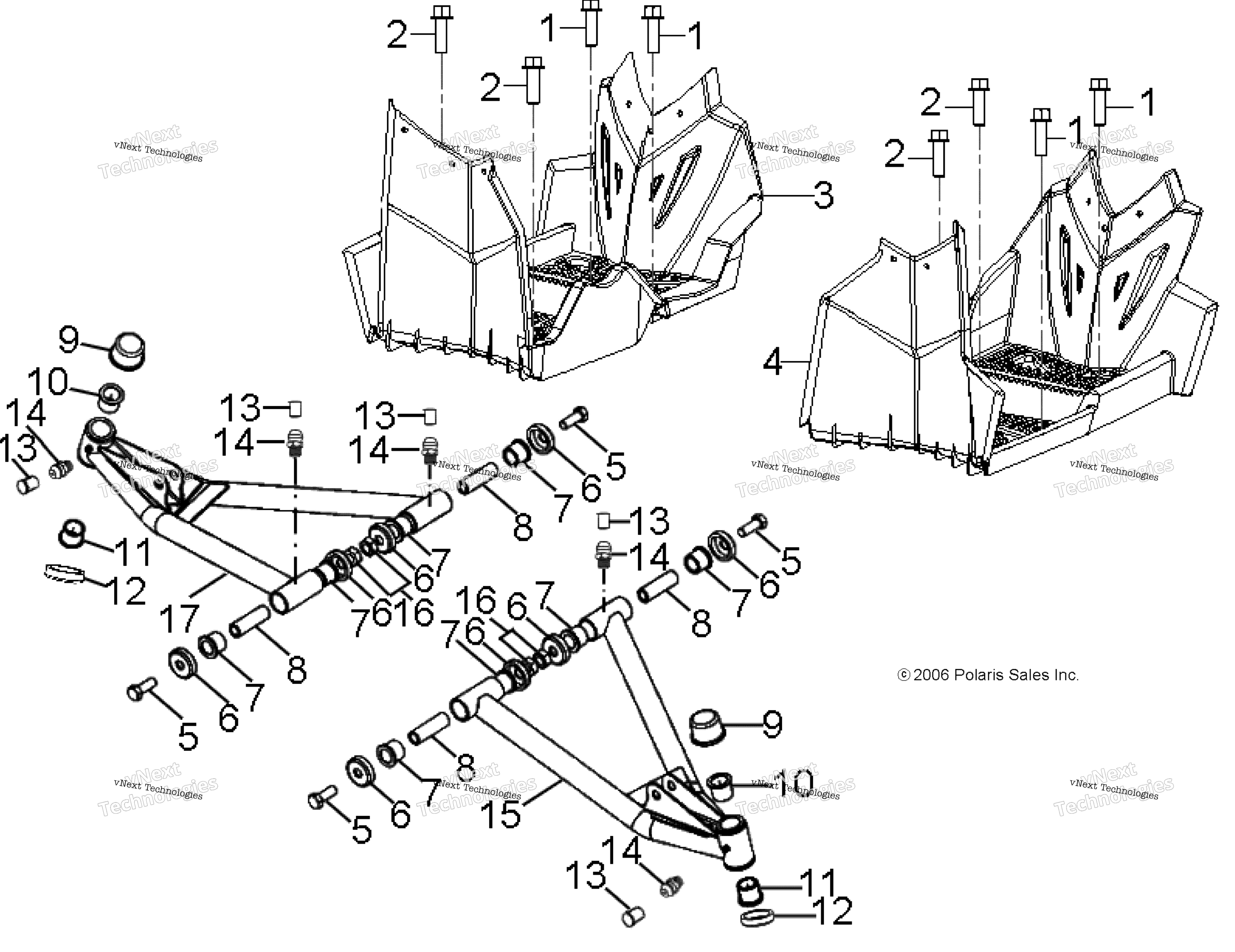 Swing Arm / Footrest