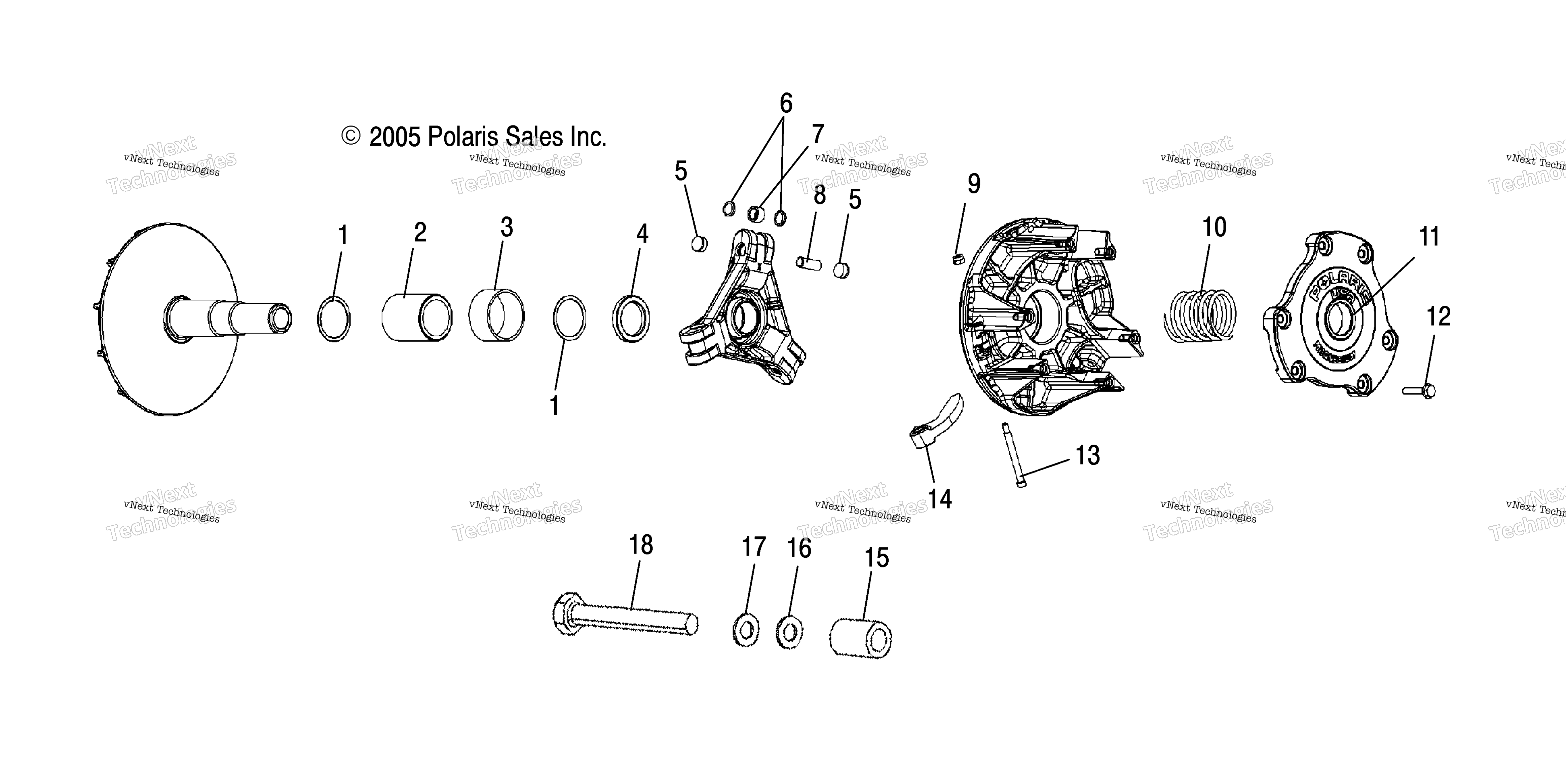 Clutch, привод A07mh50al / Mn50af / An / At / Ay