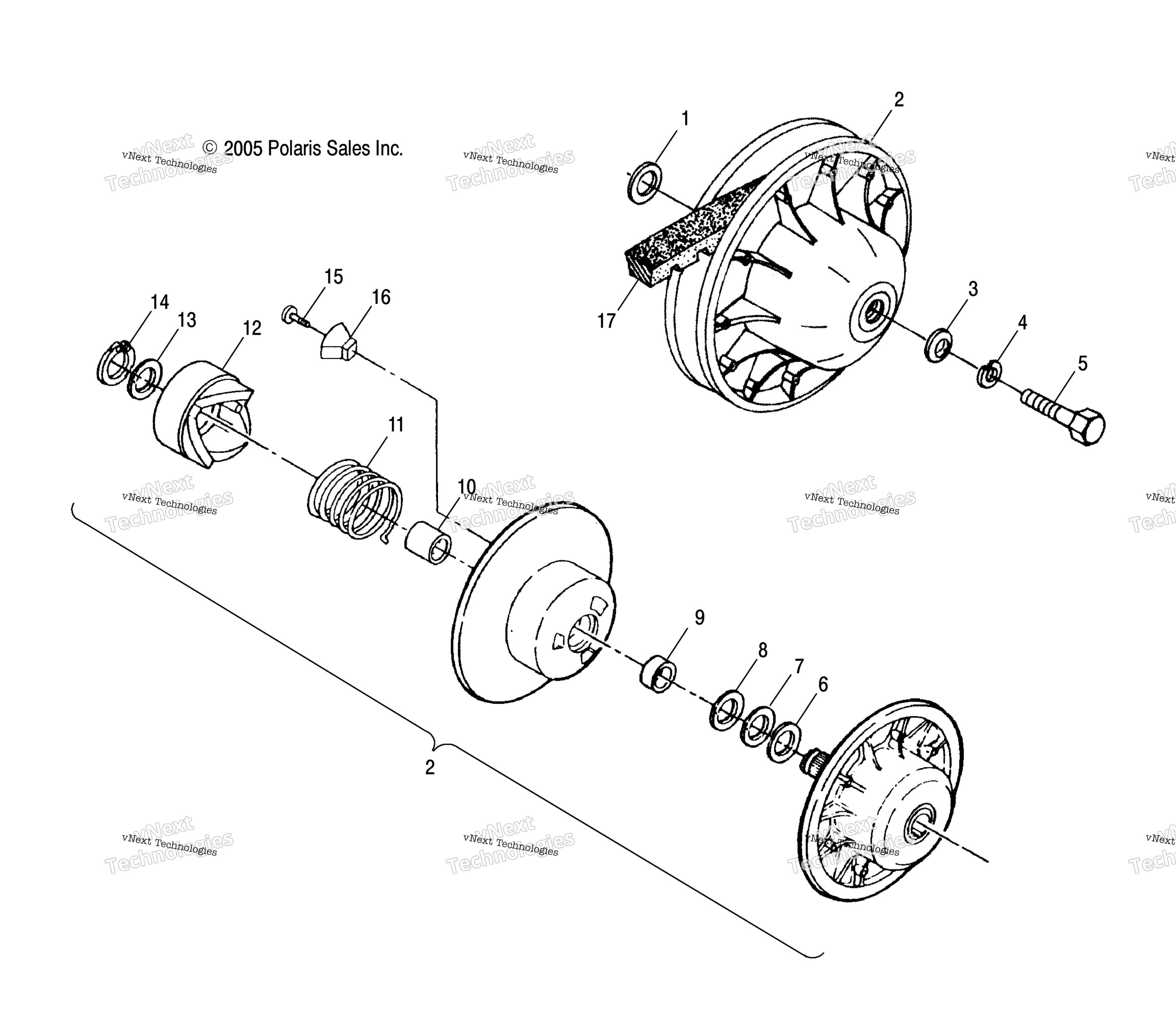 Clutch, Driven A07mh50ab / Ax / Ay / Az
