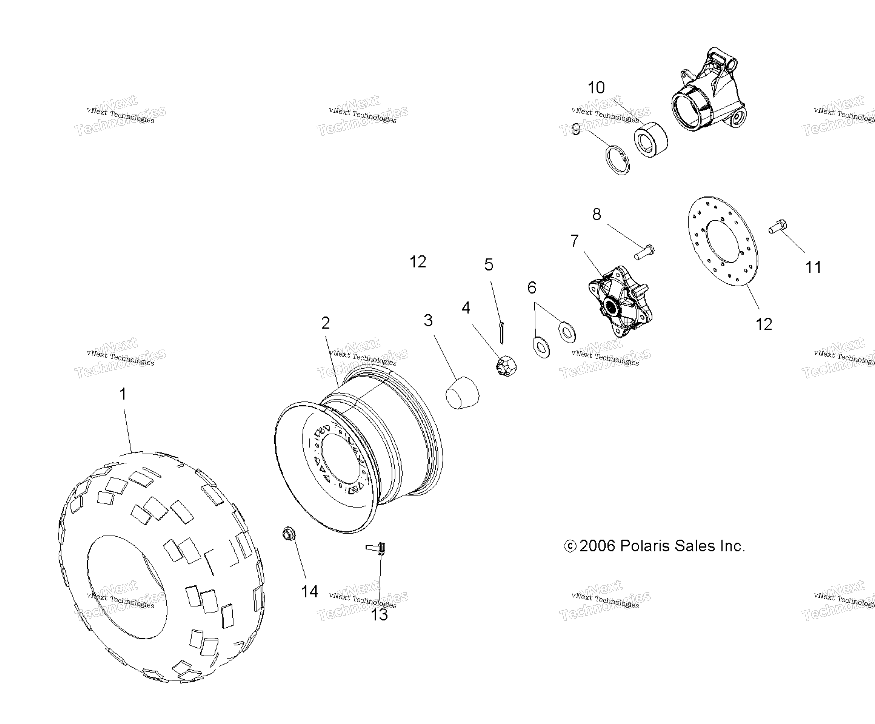 Wheel, задний