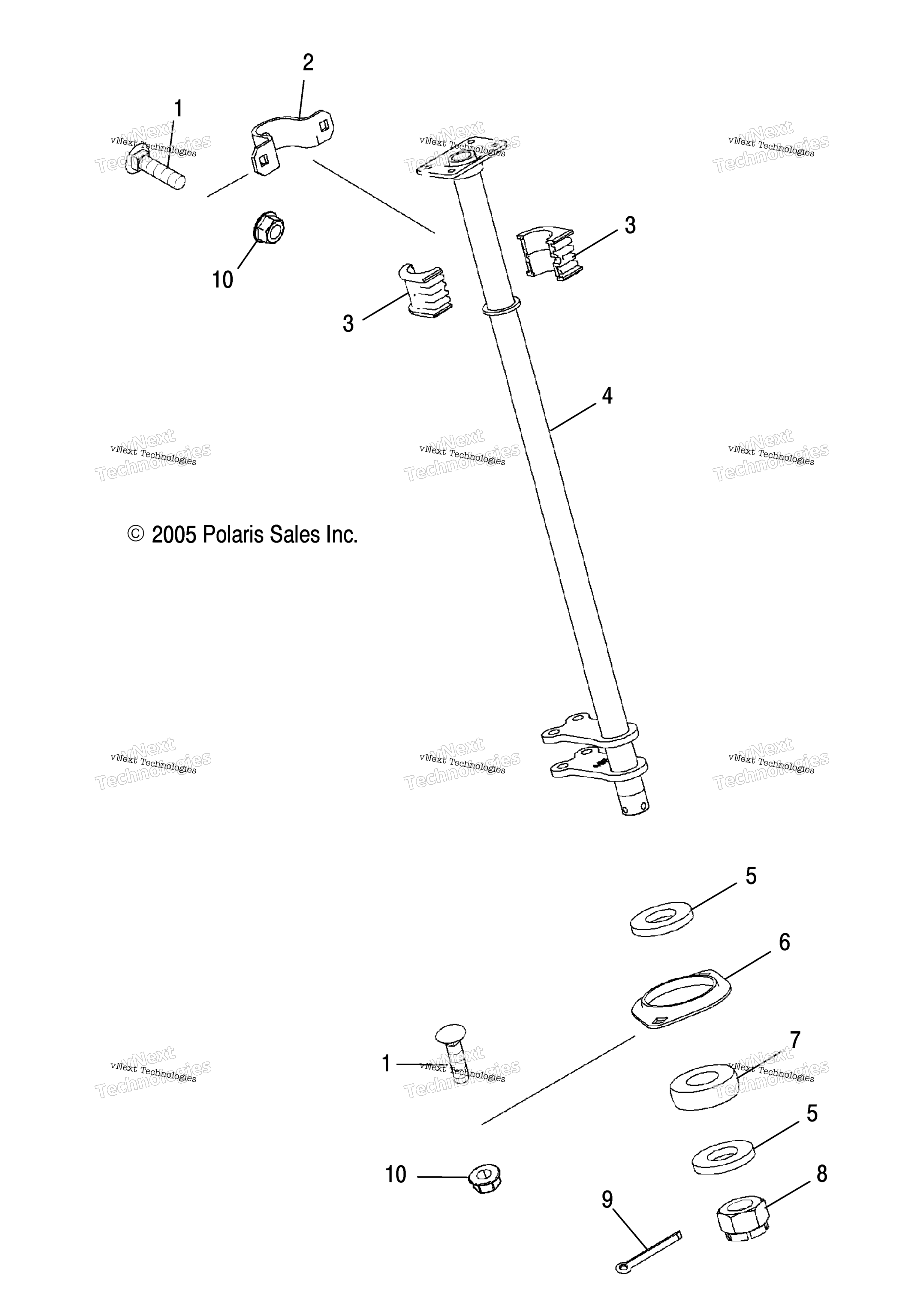 Рулевое управление Post & Tie Rods
