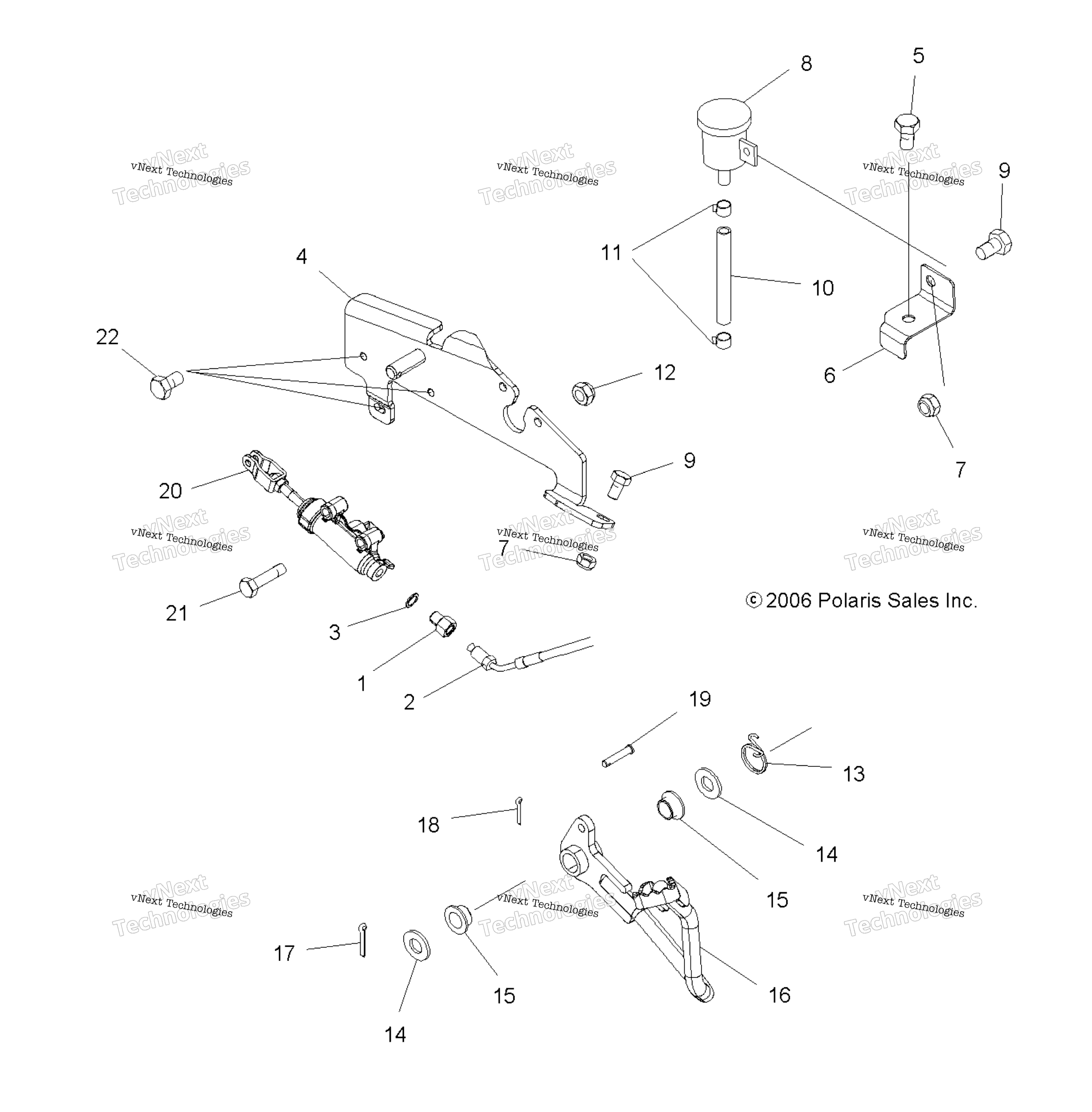Brake, ножная A07mh76fa