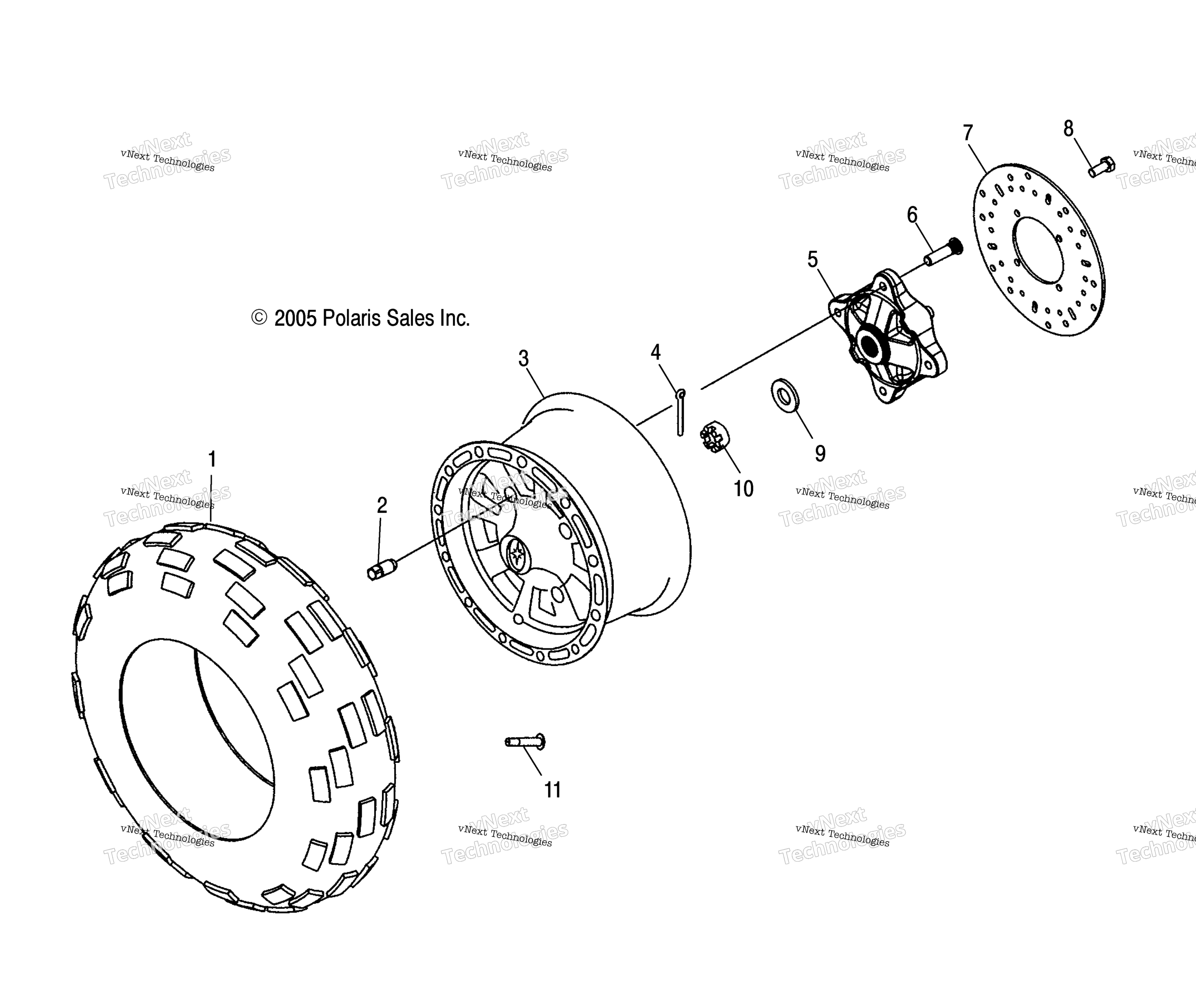 Wheel, передний