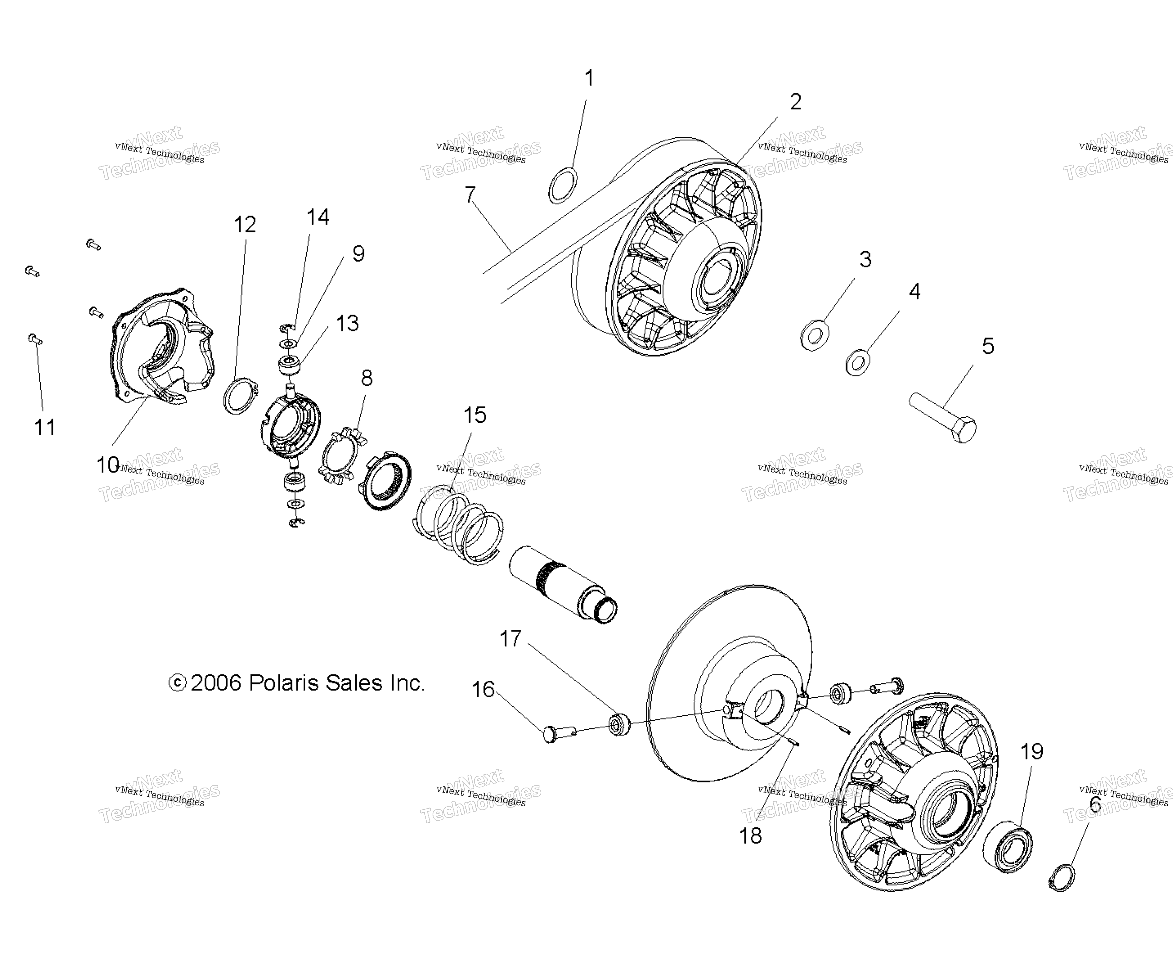 Clutch, Driven A07tn50af / As / Au