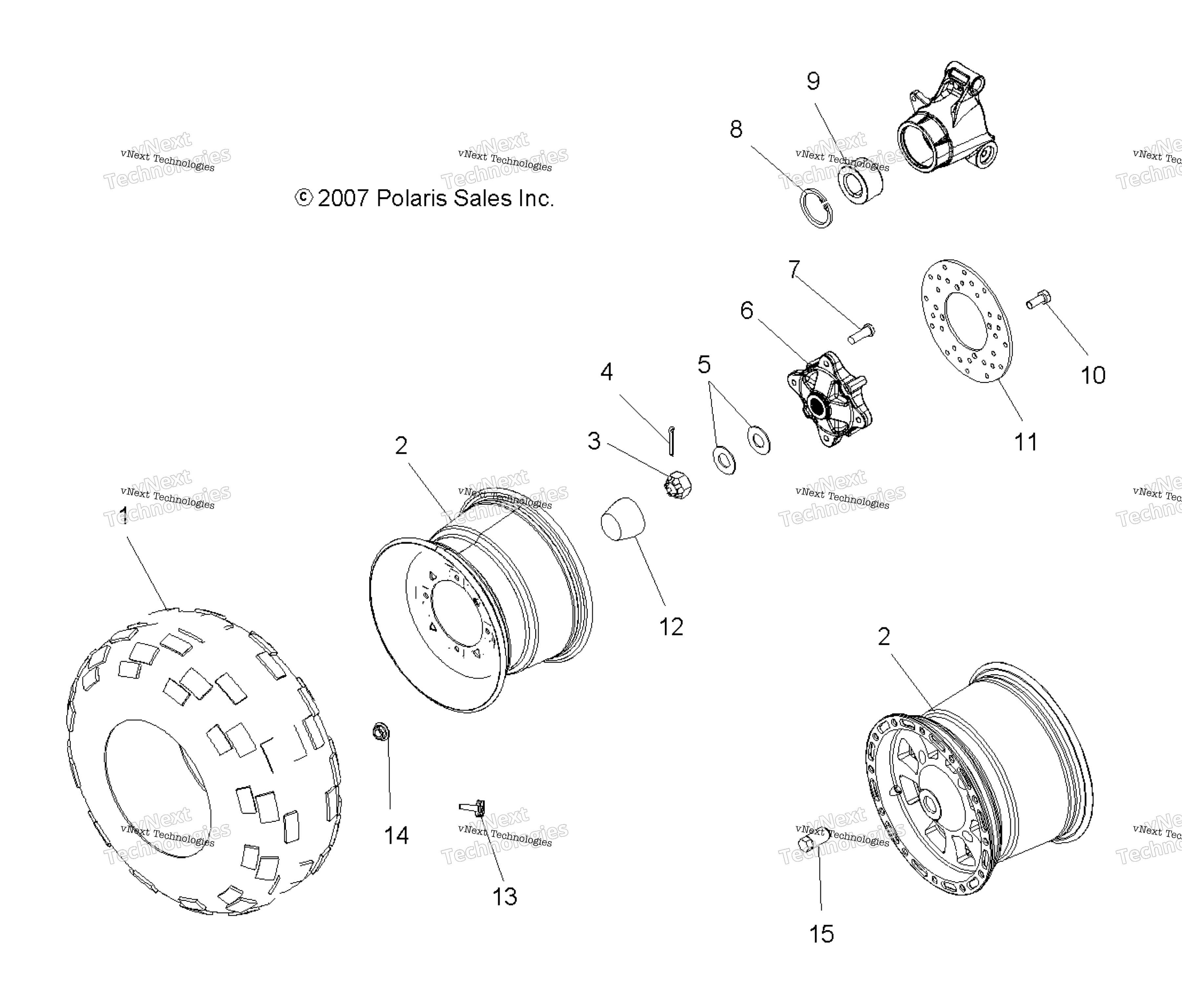 Wheel, задний