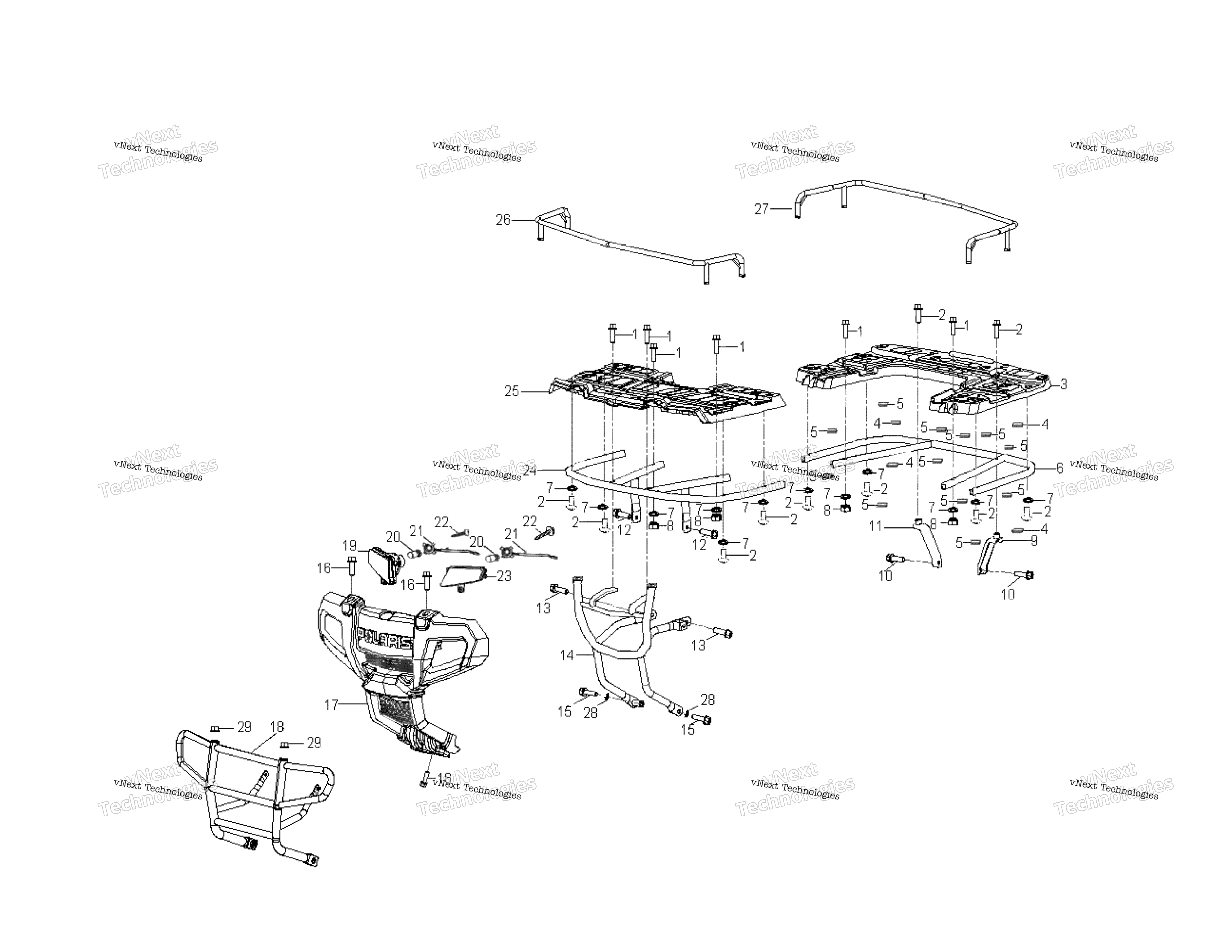 Chassis, бампер