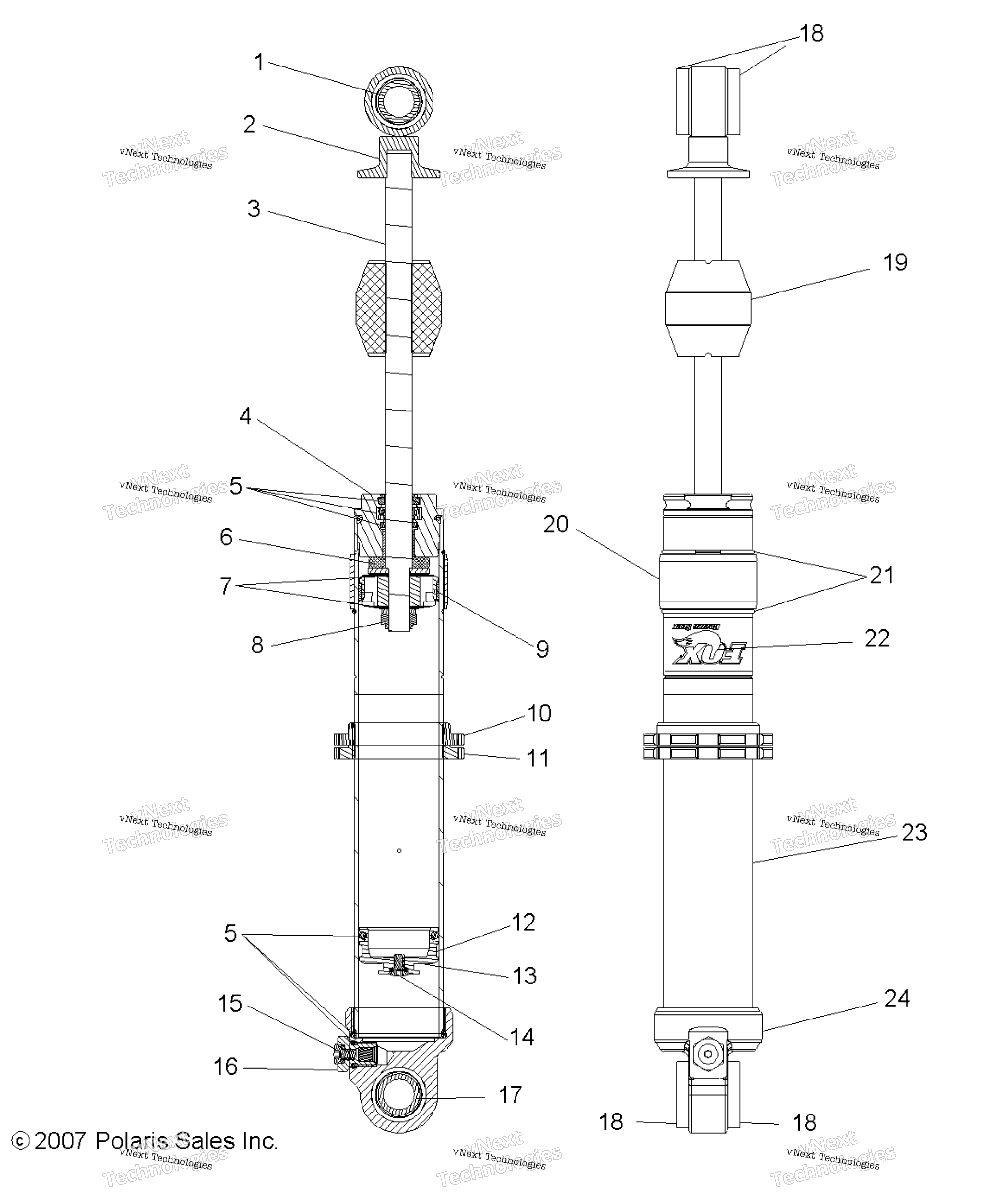 Подвеска, передний амортизатор A08gj52aa/Ab