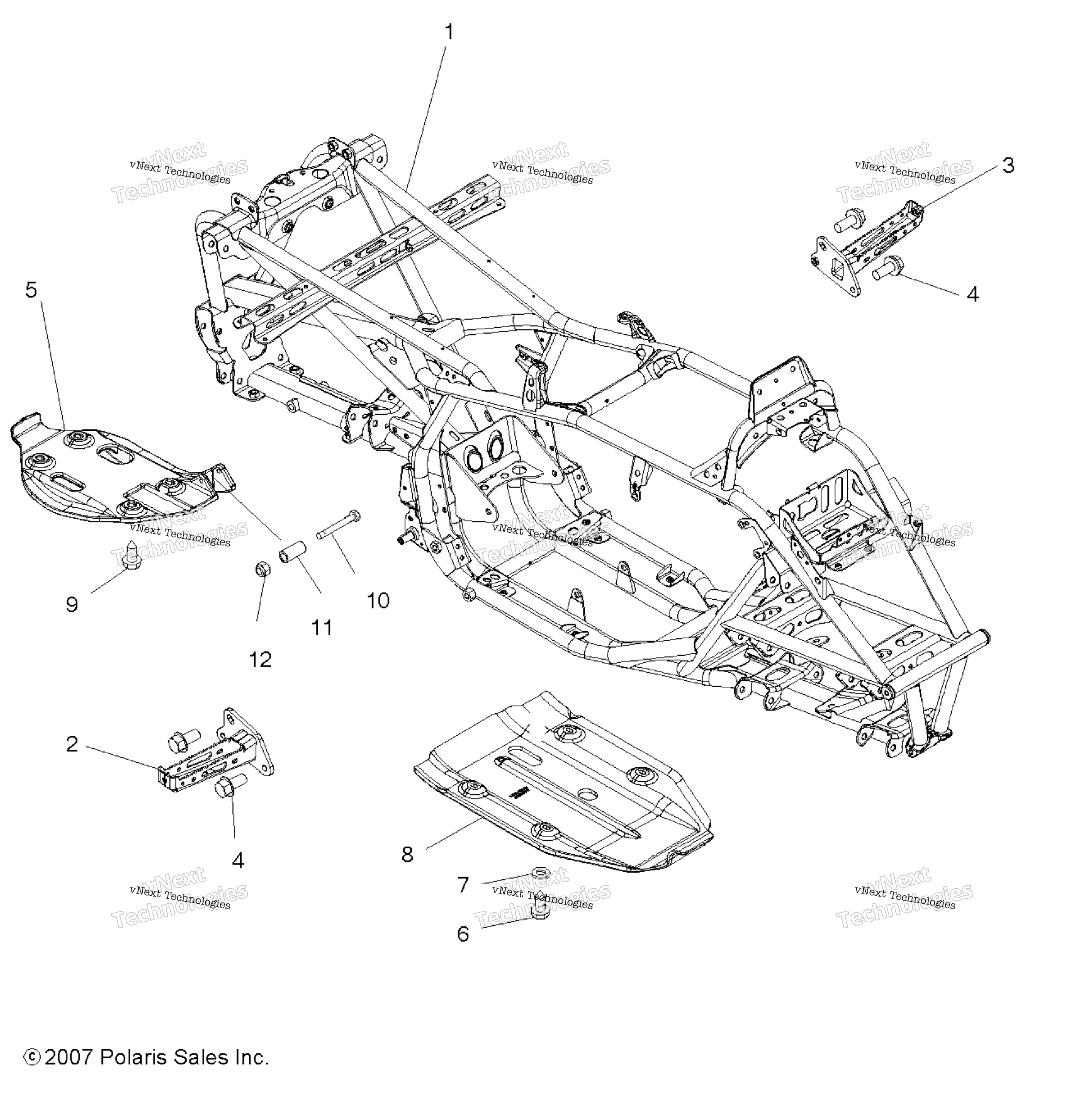 Chassis, рама